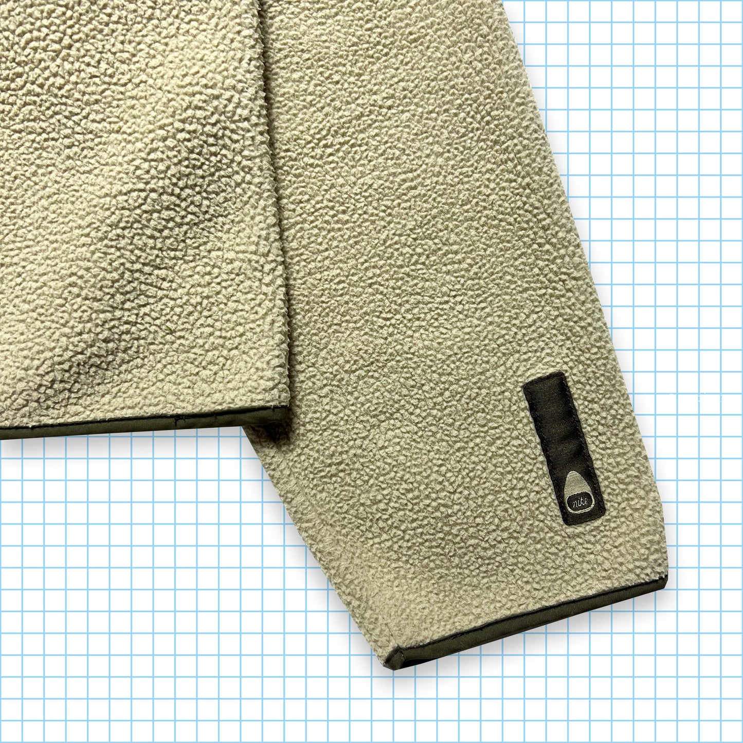 Nike Asymmetric Zip Fleece Pullover - Small