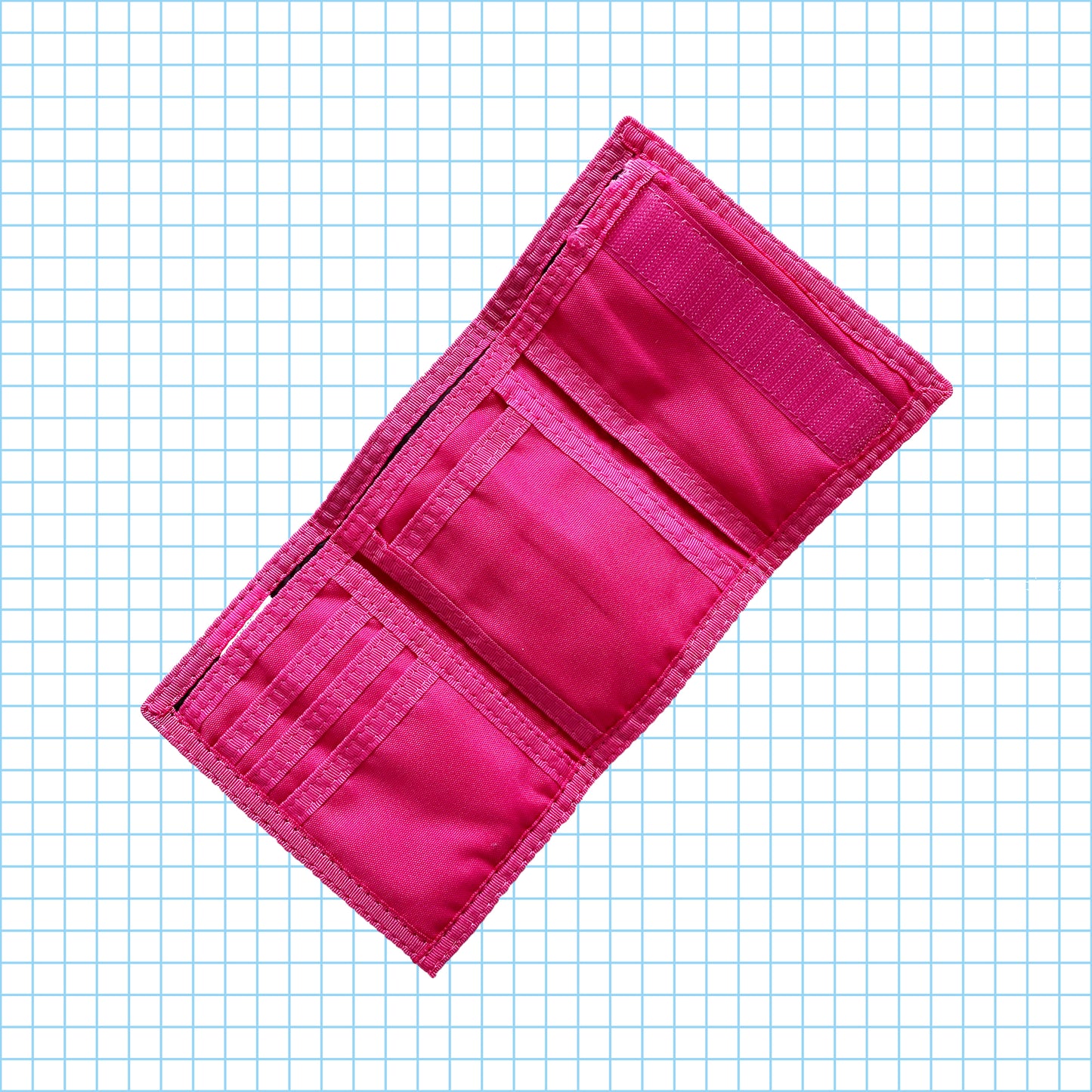 portefeuille rose vif Nike vintage