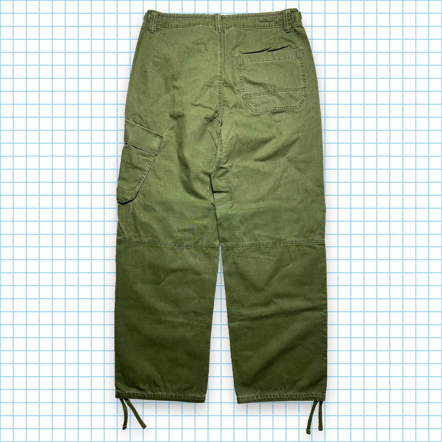 Vintage Nike Washed Khaki Cargo Pant - Multiple Sizes