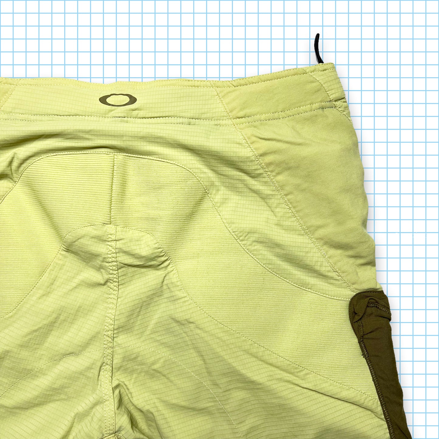 Oakley Light Yellow Multi Pocket Technical Shorts - 34-36" Waist