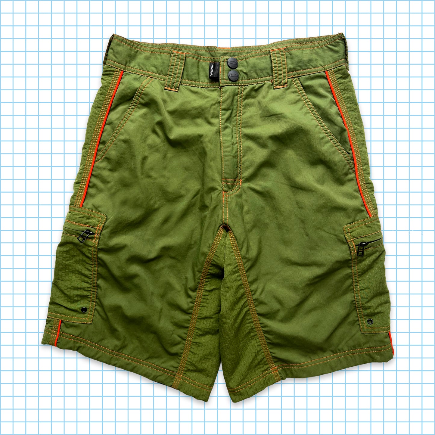 Oakley Deep Green Cargo Shorts - Small