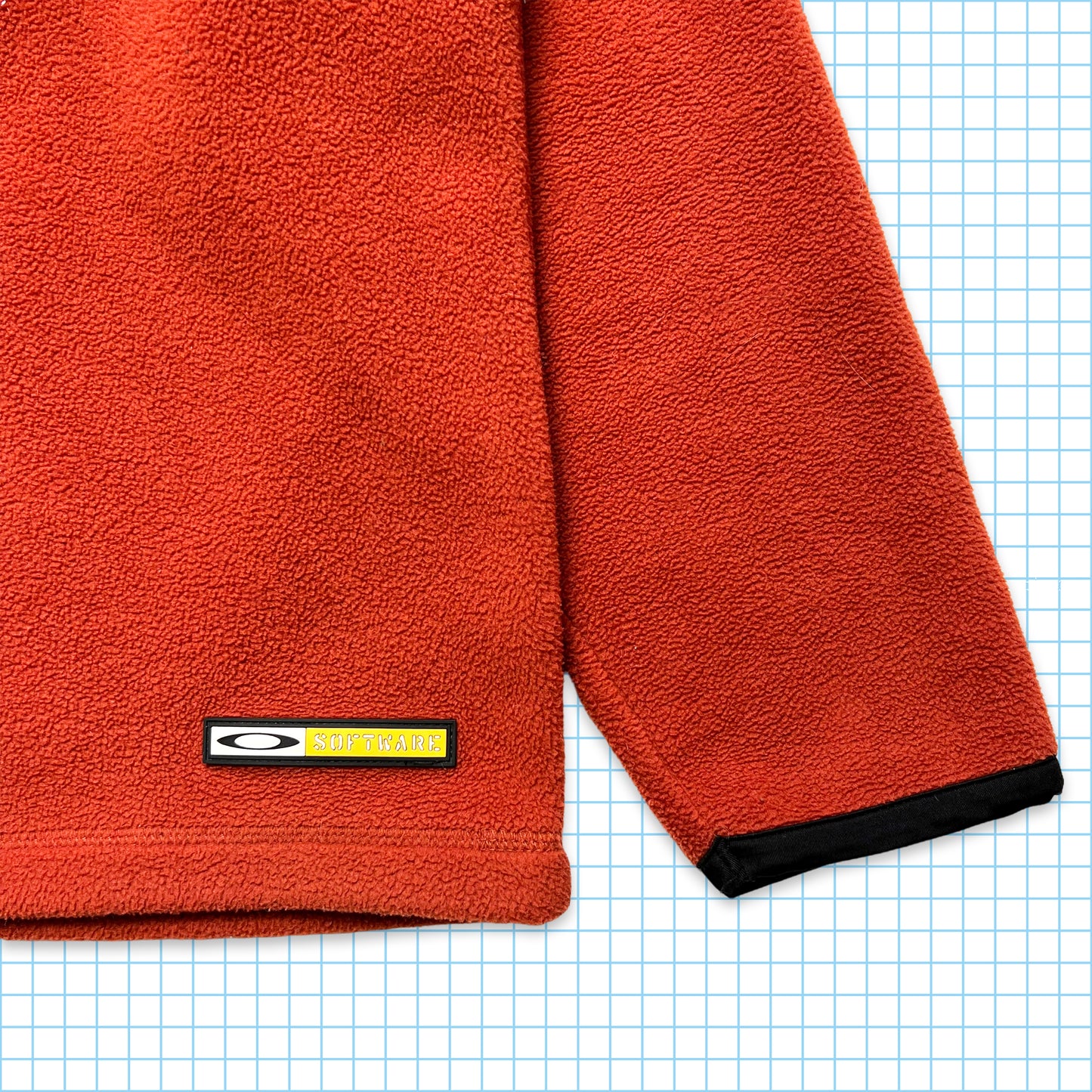 Polaire à capuche Oakley Software Burnt Orange - Moyen / Grand
