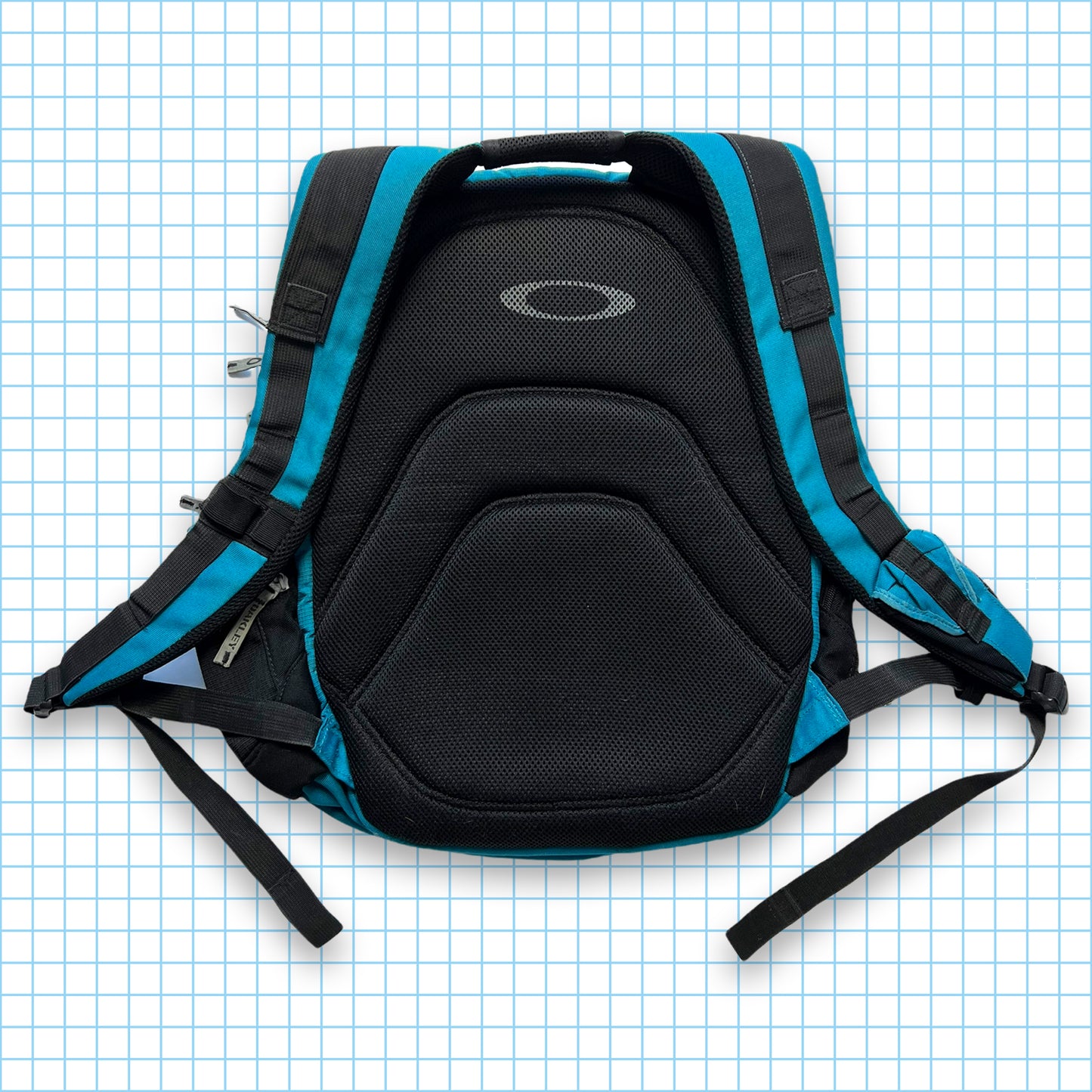 Oakley Blue Multi Pocket Backpack