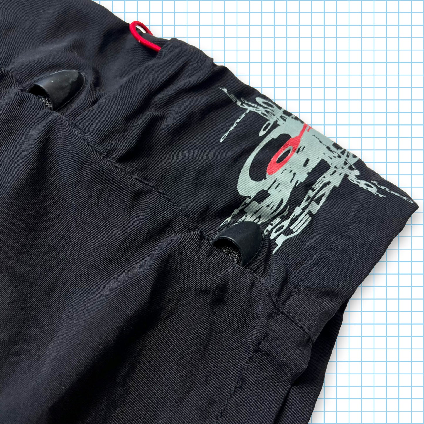 Oakley Jet Black Technical Ventilated Shorts - Medium