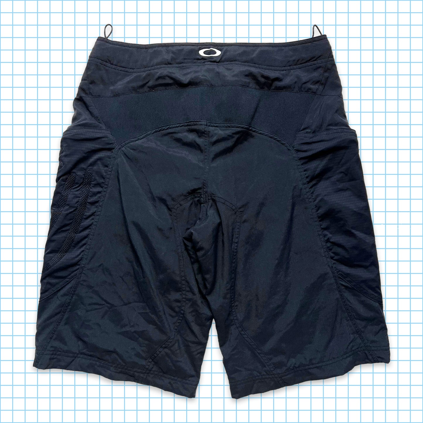 Oakley Jet Black Ventilated Shorts - Medium / Large