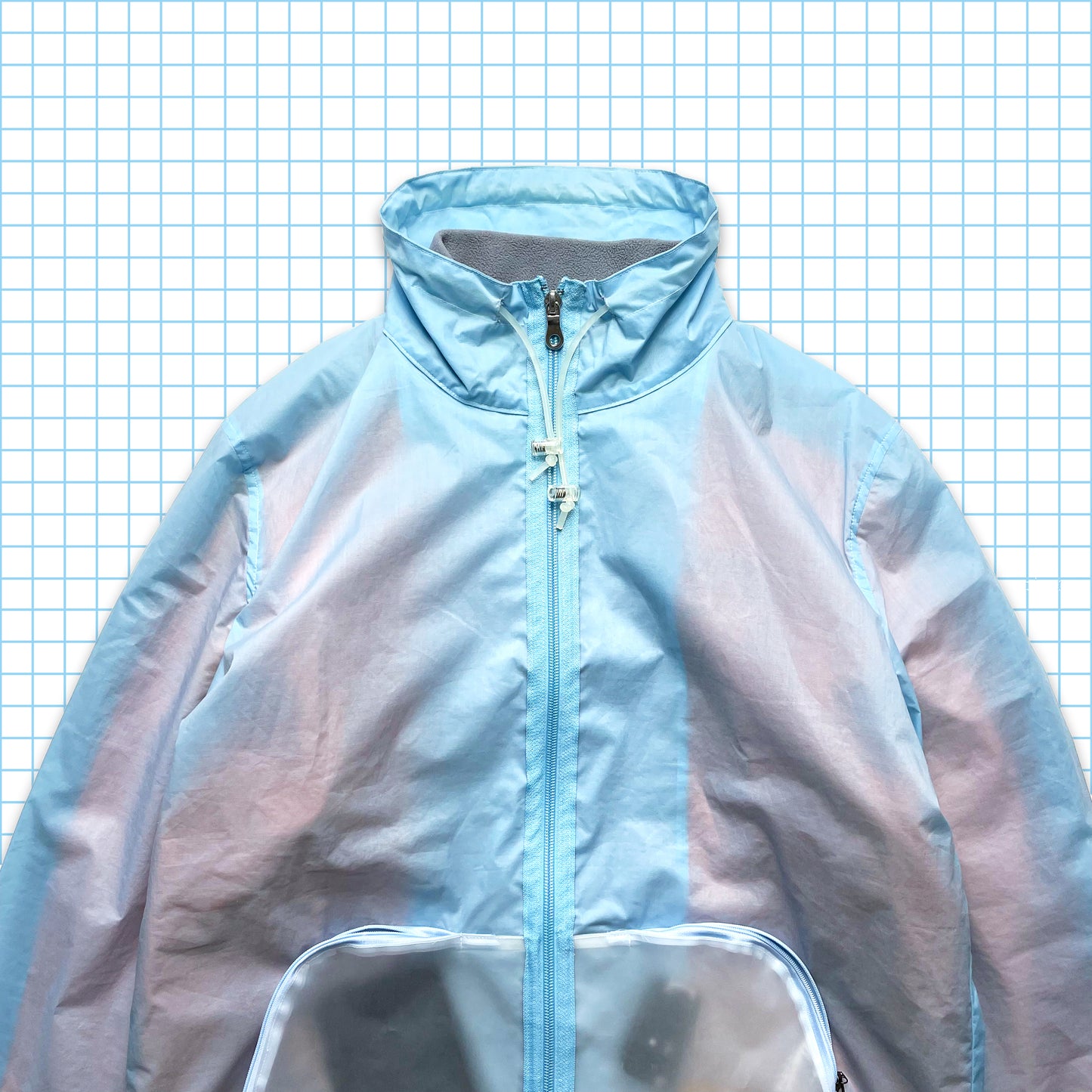 Vintage PPFM Semi-Transparent Technical Jacket - Medium