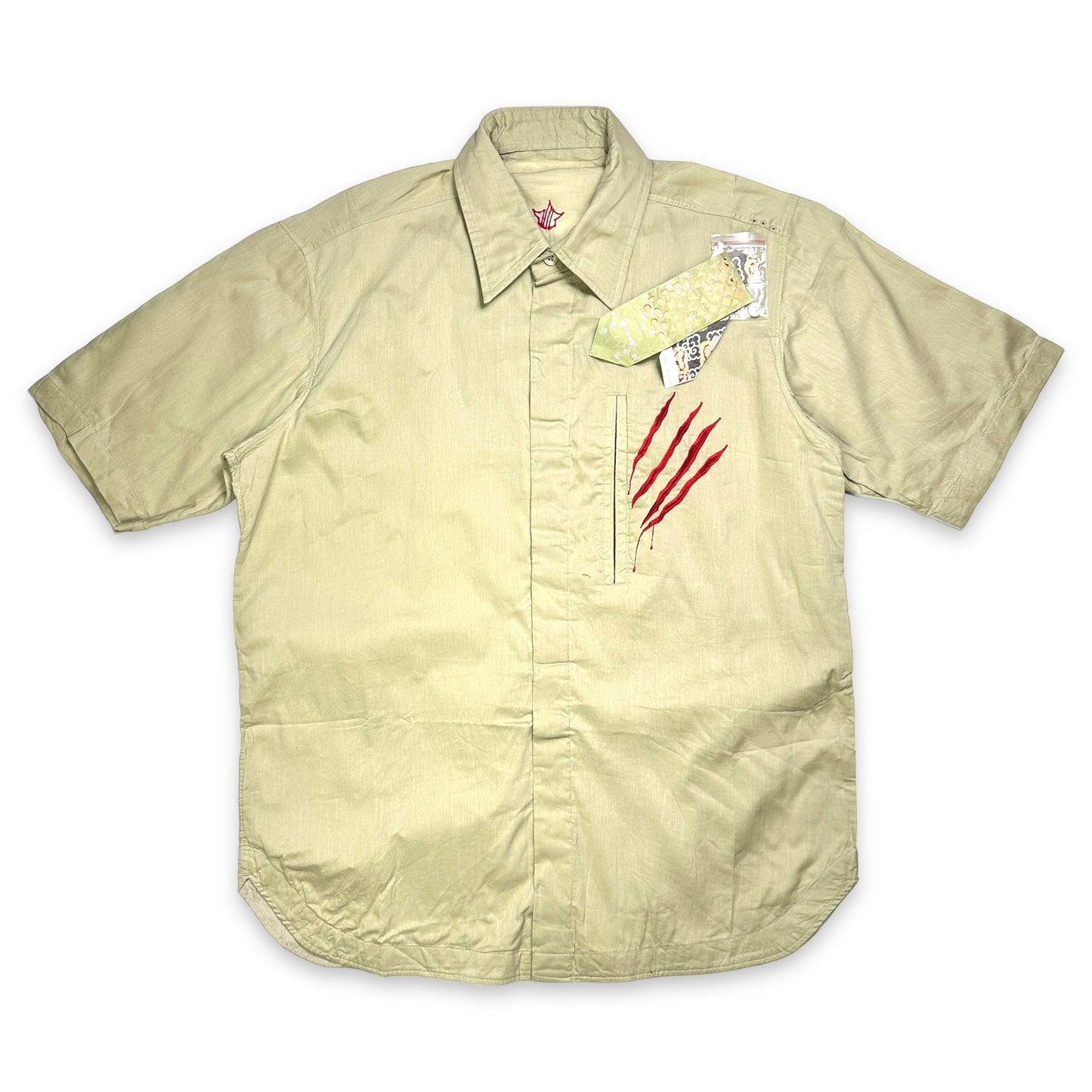 Early 2000's Maharishi Ssur Scratches Shirt - Extra Large