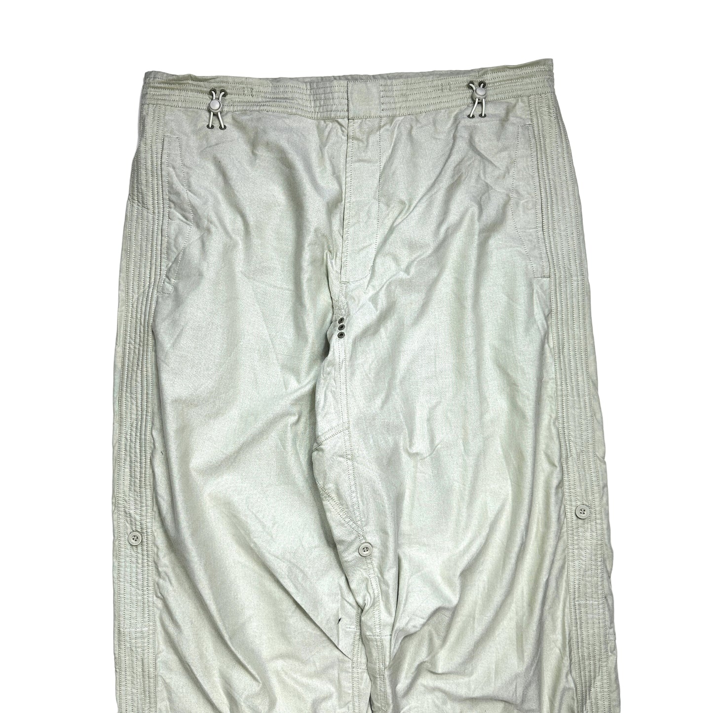 Sample SS98' Maharishi Off White Heavy Cotton Snopant - 32" - 36" Waist