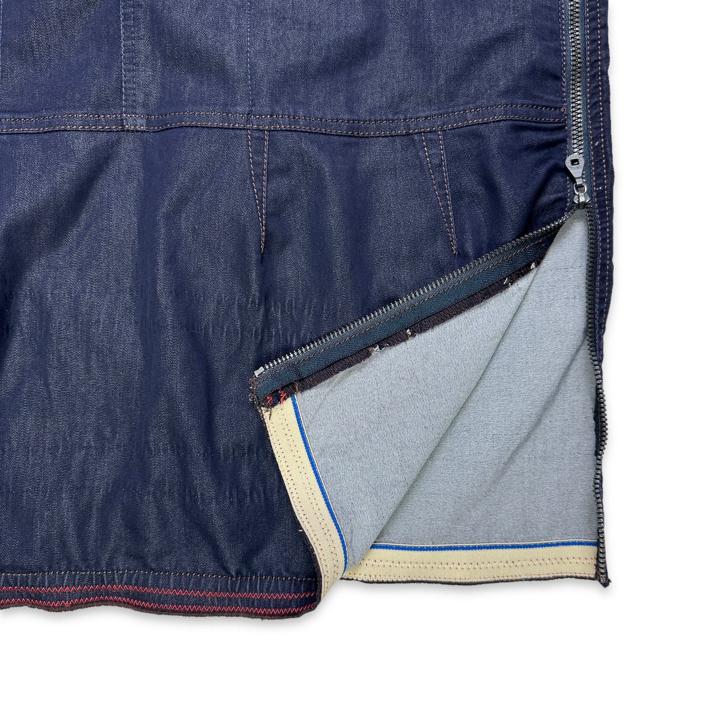 Marithe + Francois Girbaud Denim Pigment Skirt - Womens 8-12
