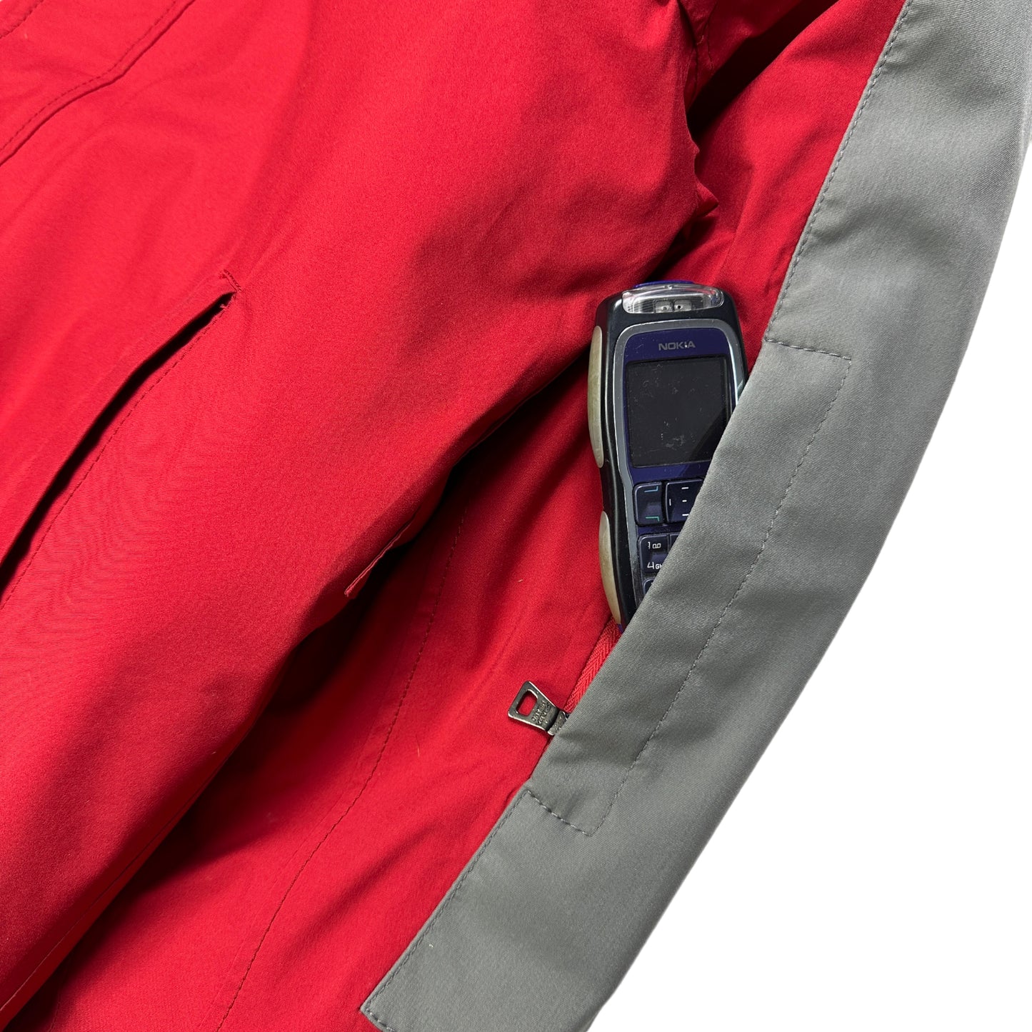 Prada Sport Luna Rossa Bright Red Gore-Tex Skii Jacket
