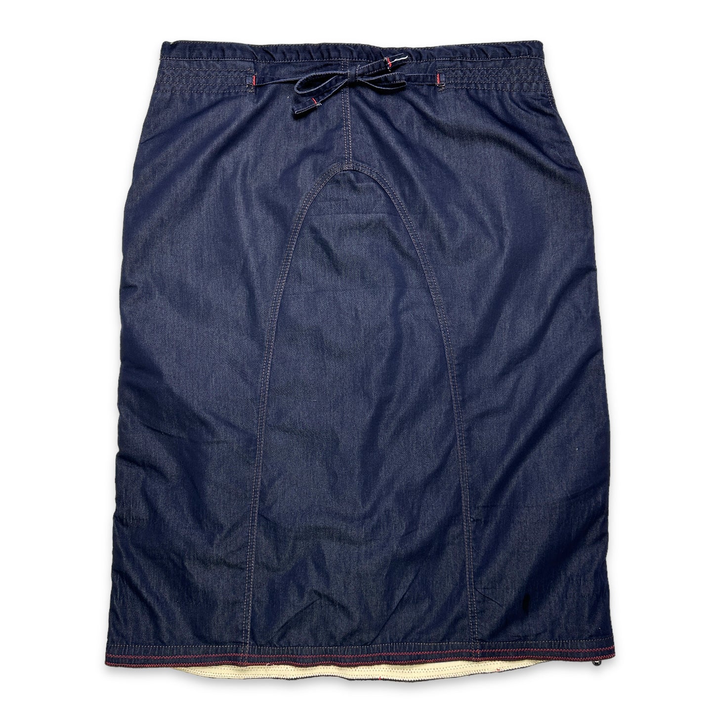 Marithe + Francois Girbaud Denim Pigment Skirt - Womens 8-12