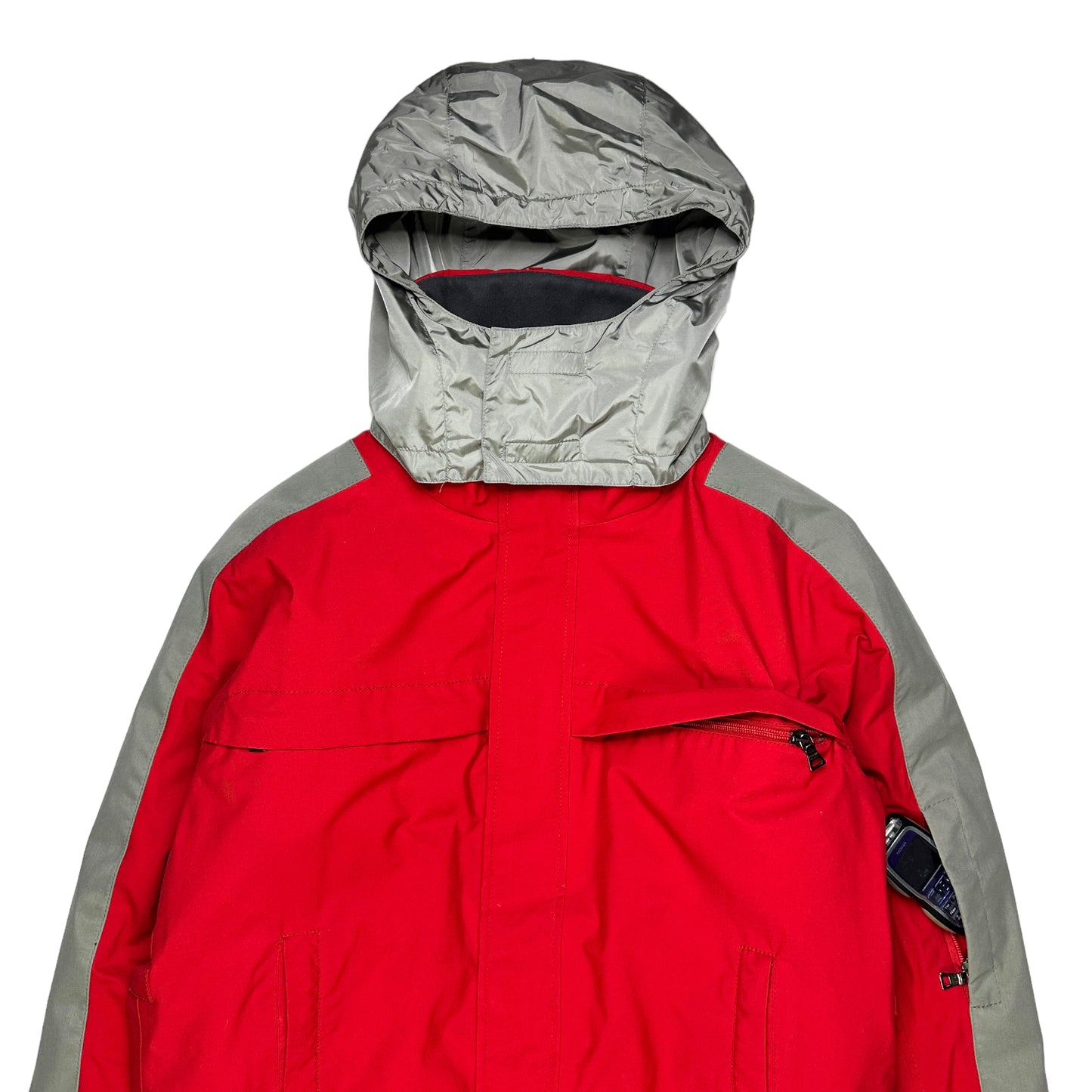 Prada Sport Luna Rossa Bright Red Gore-Tex Skii Jacket