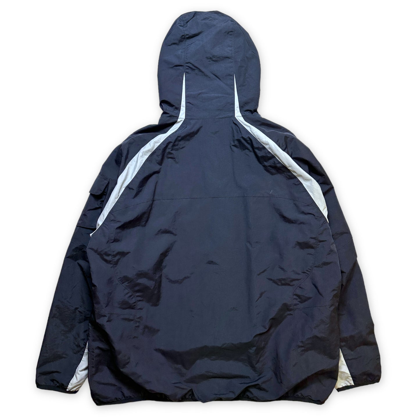 Veste Nike réversible en nylon/polaire du début des années 2000 - Extra Extra Large