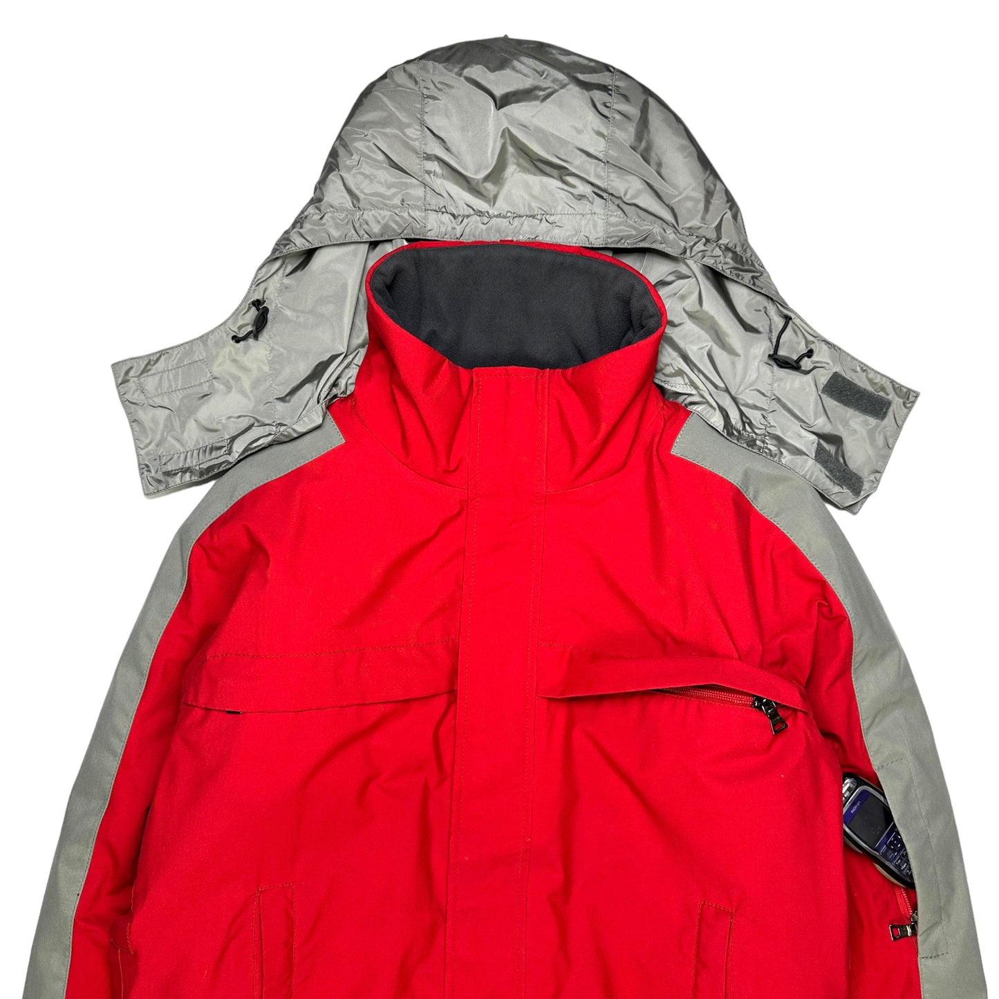 Prada Sport Luna Rossa Bright Red Gore-Tex Skii Jacket