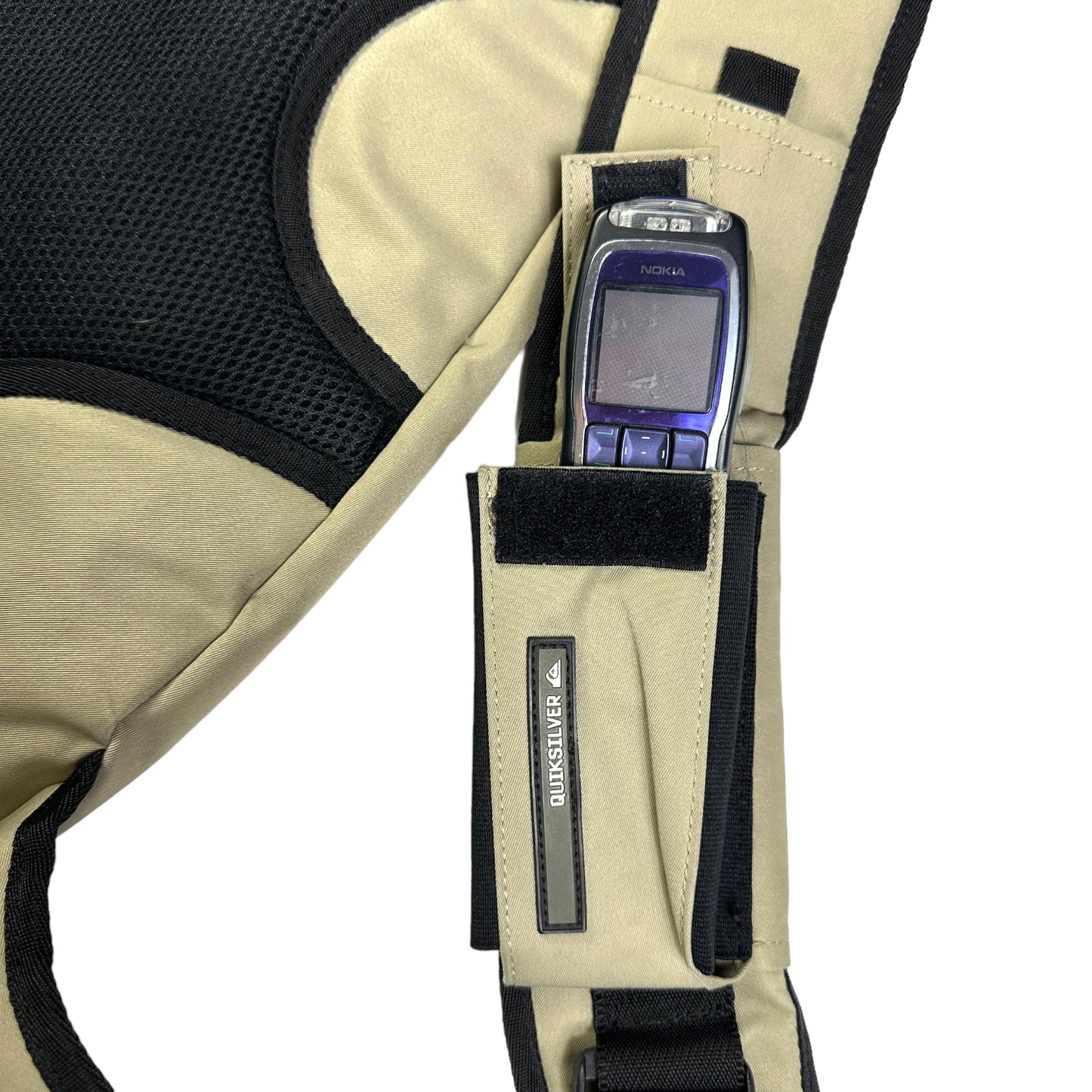Sac bandoulière Quiksilver beige