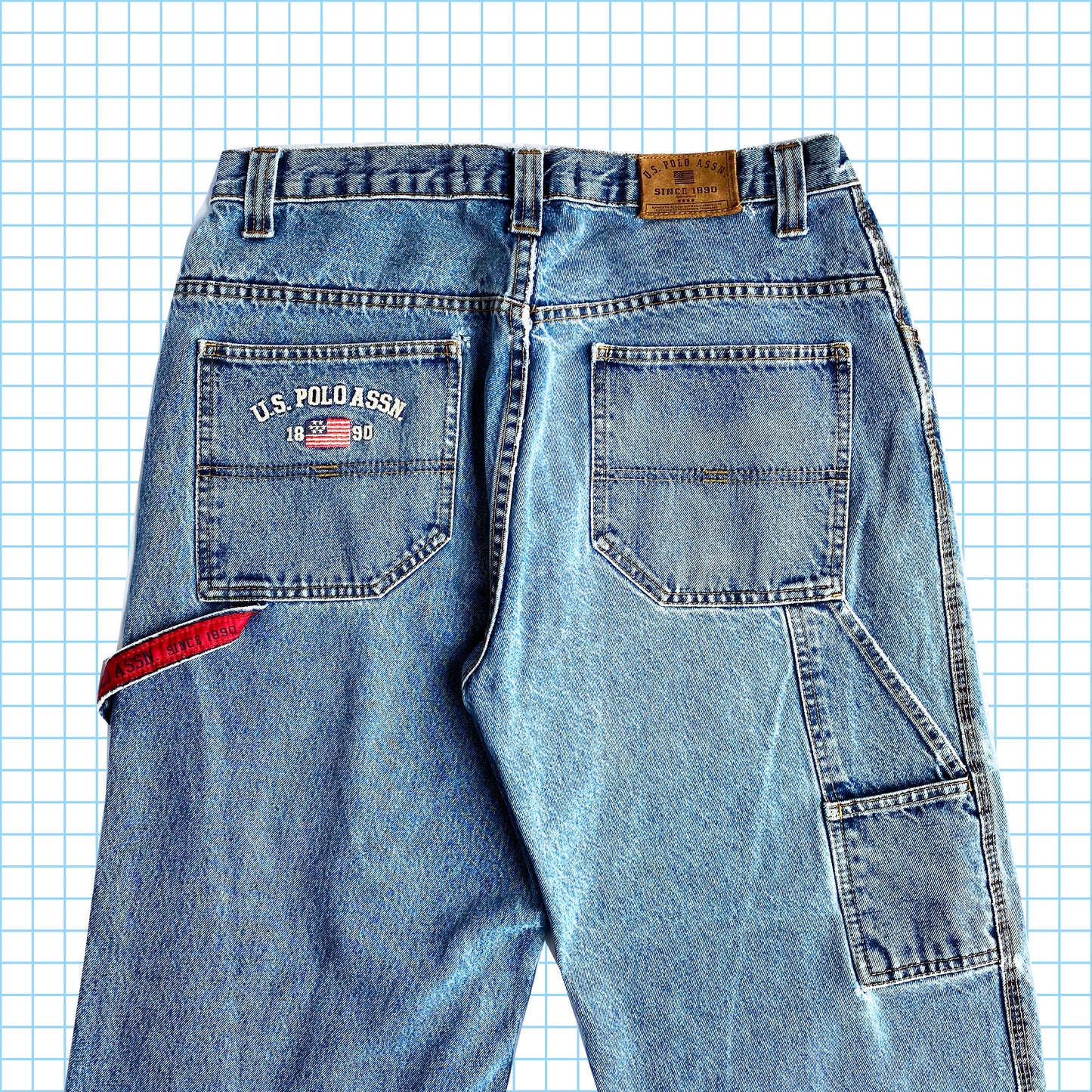 Jeans Polo Carpenter vintage - Taille 32/33 » // Jambe 32 »