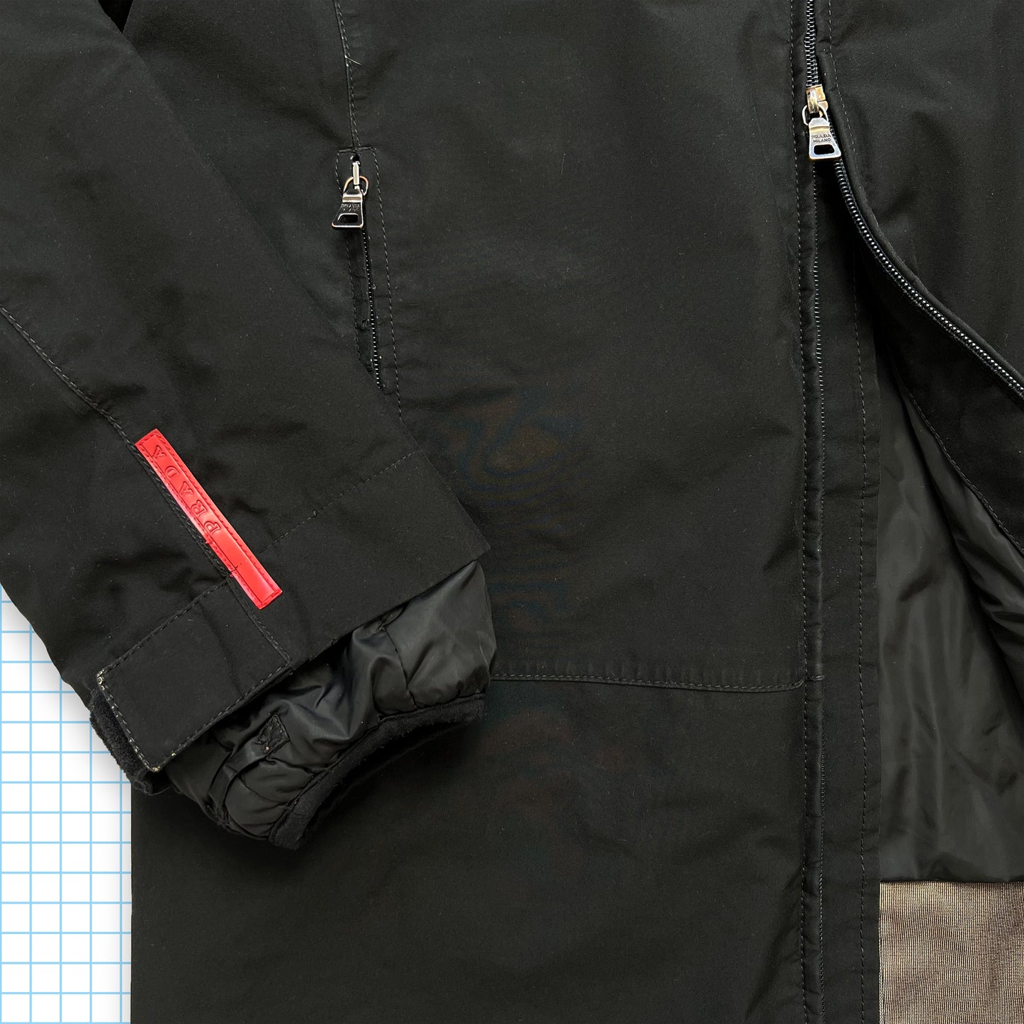 Prada Sport 2in1 Gore-Tex Technical Jacket - Medium / Large