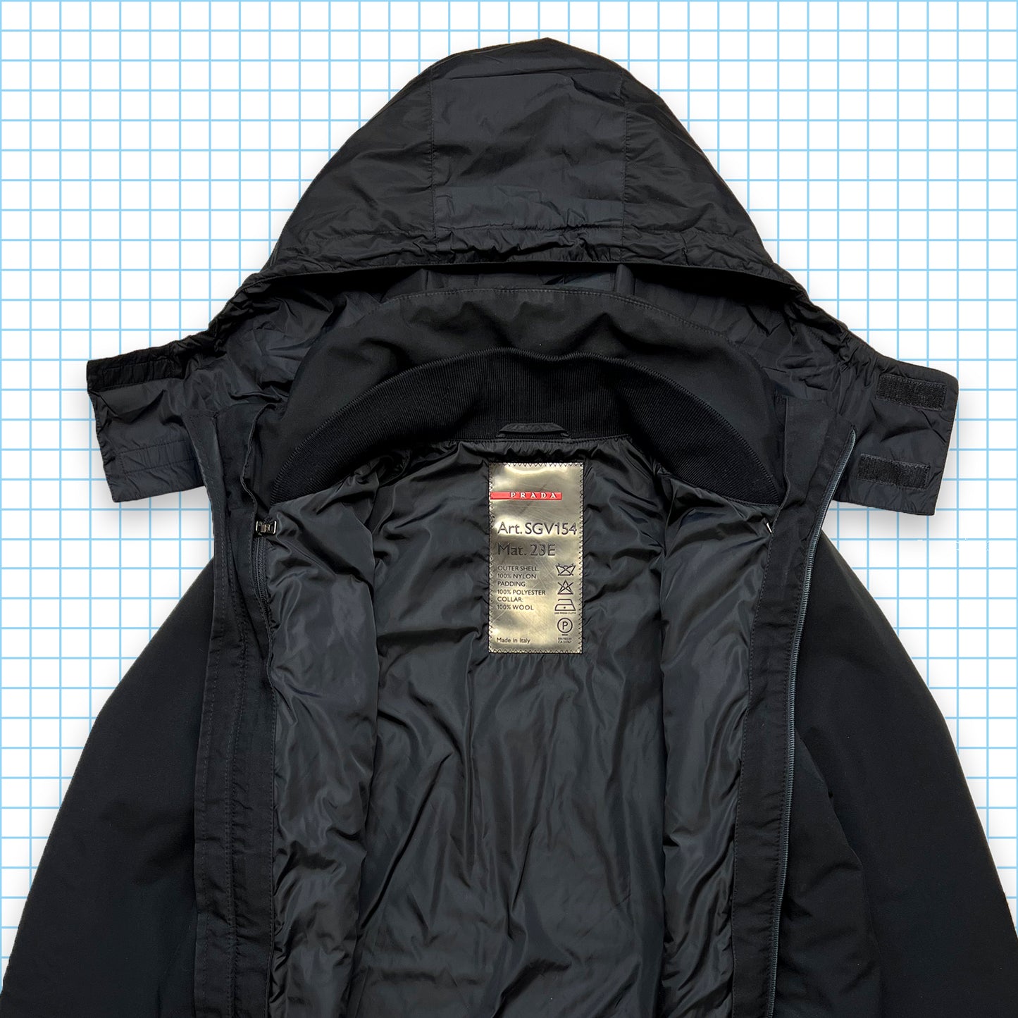 Prada Sport 2in1 Gore-Tex Technical Jacket - Medium / Large