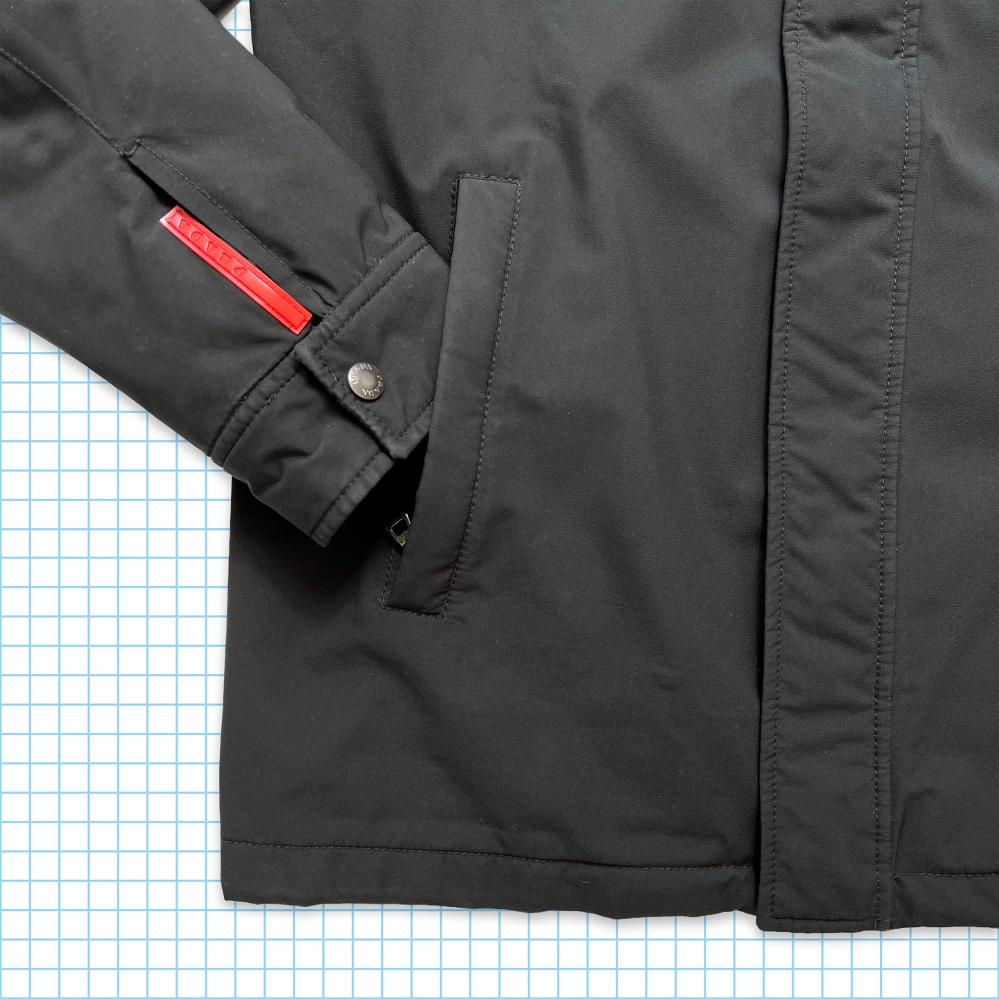 Prada Sport Padded Harrington Jacket - Medium
