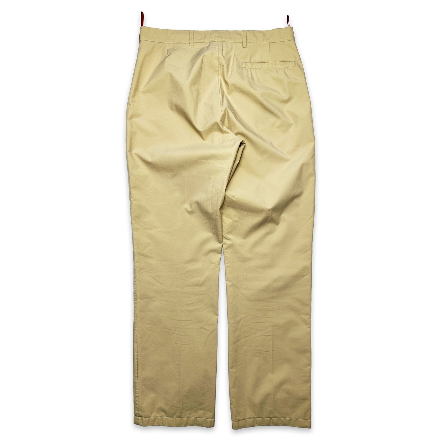 Pantalon Prada Sport en coton beige - Taille 32"
