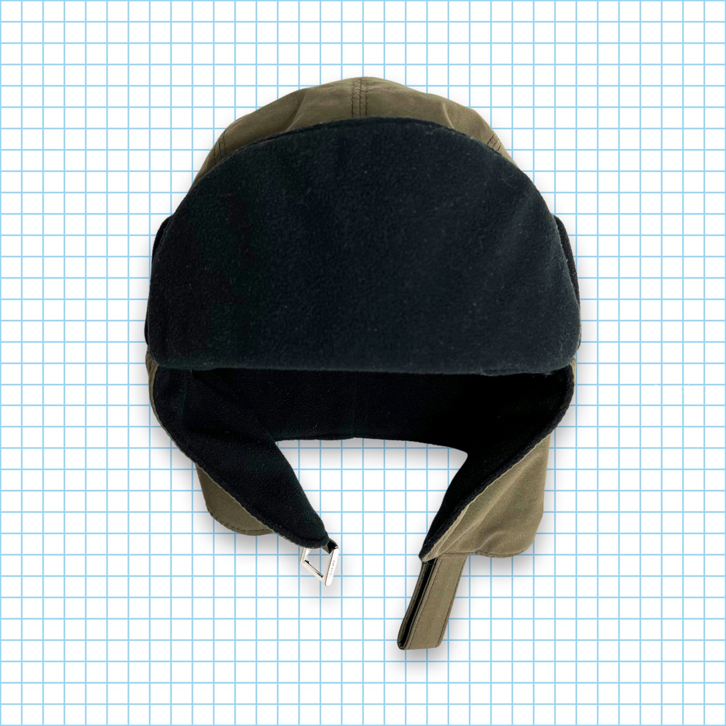 Vintage Prada Sport Khaki Flight Hat