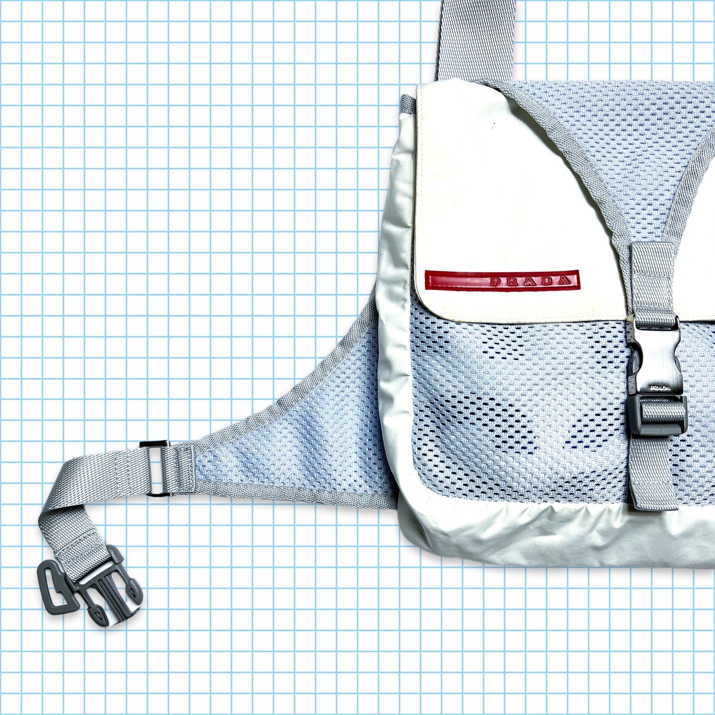 Prada Sport SS00' Sac à bandoulière/poitrine