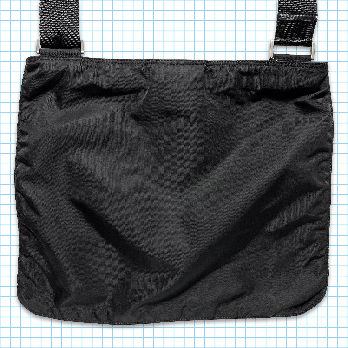 Vintage Prada Milano Black Side Bag