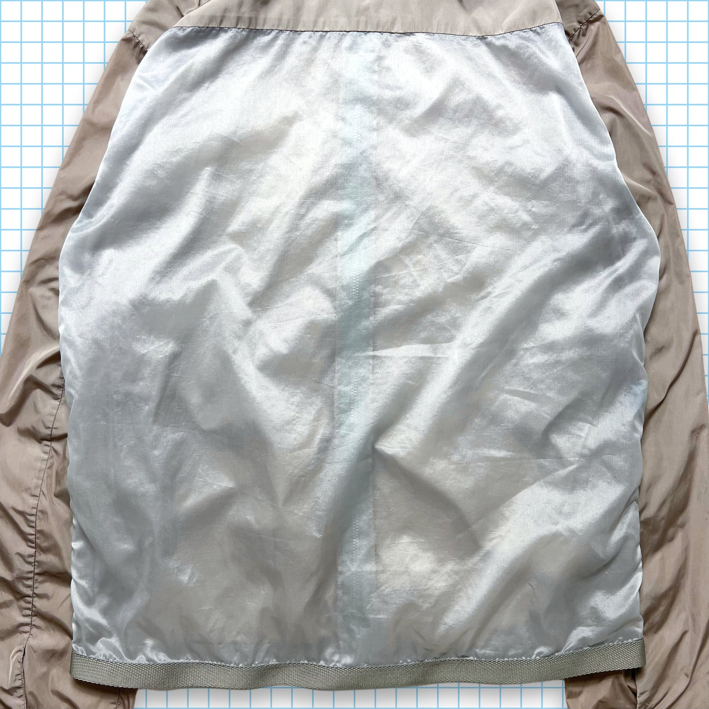 Vintage Prada Sport Semi Transparent Back Track Jacket SS00' - Small / Medium