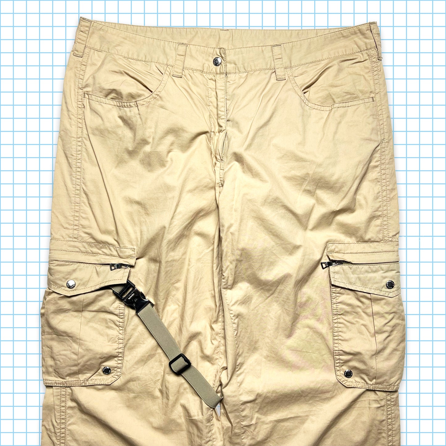 Early 00's Prada Sport Bondage Pant - 32" Waist