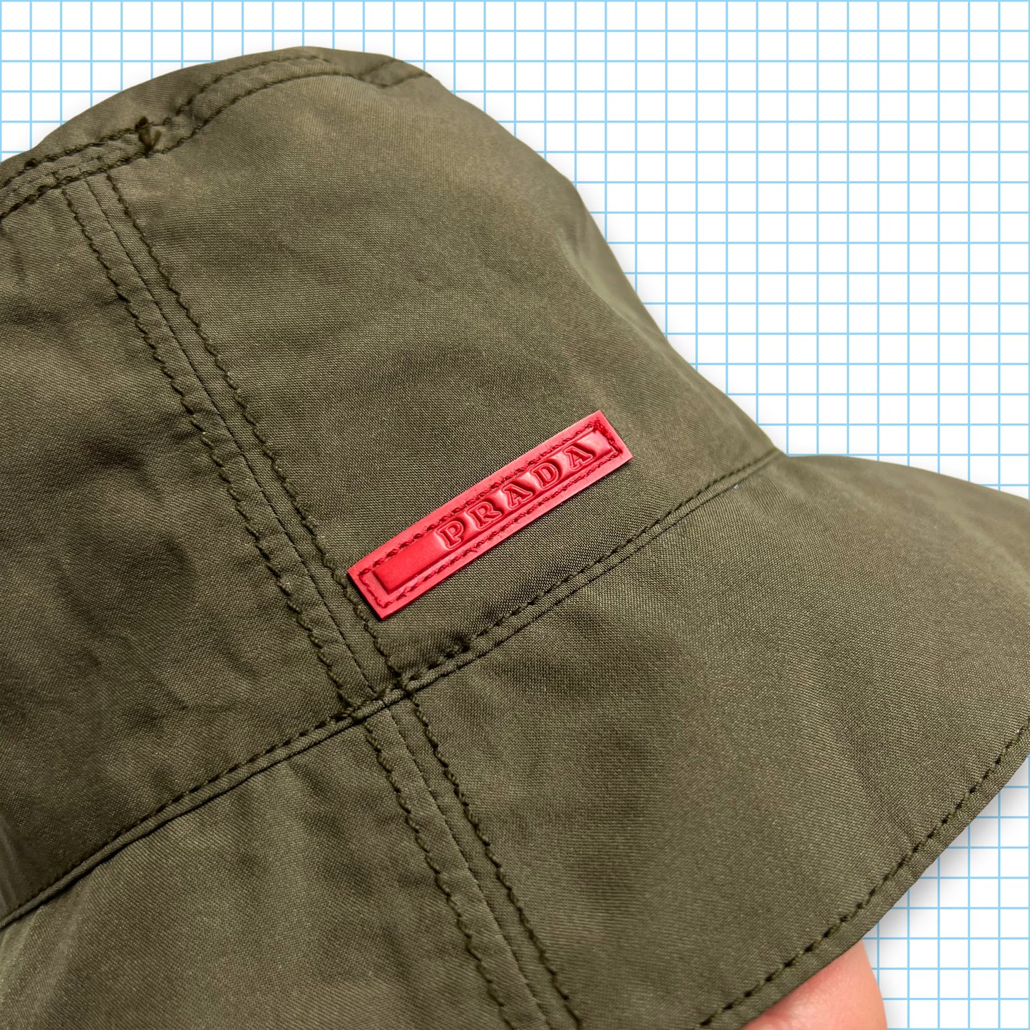 Vintage Prada Sport Bucket Hat - Medium