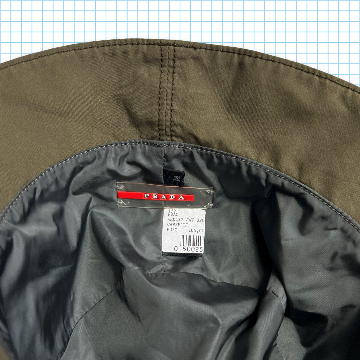 Vintage Prada Sport Bucket Hat - Medium