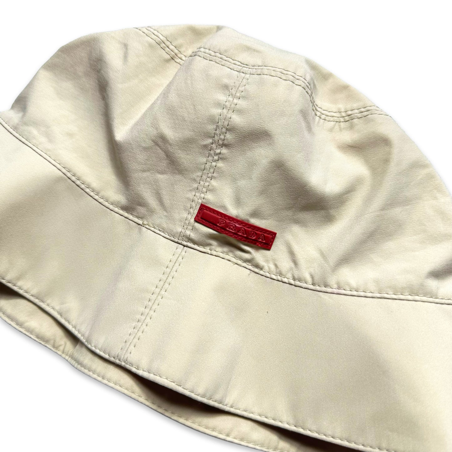 Prada Sport Beige Bucket Hat