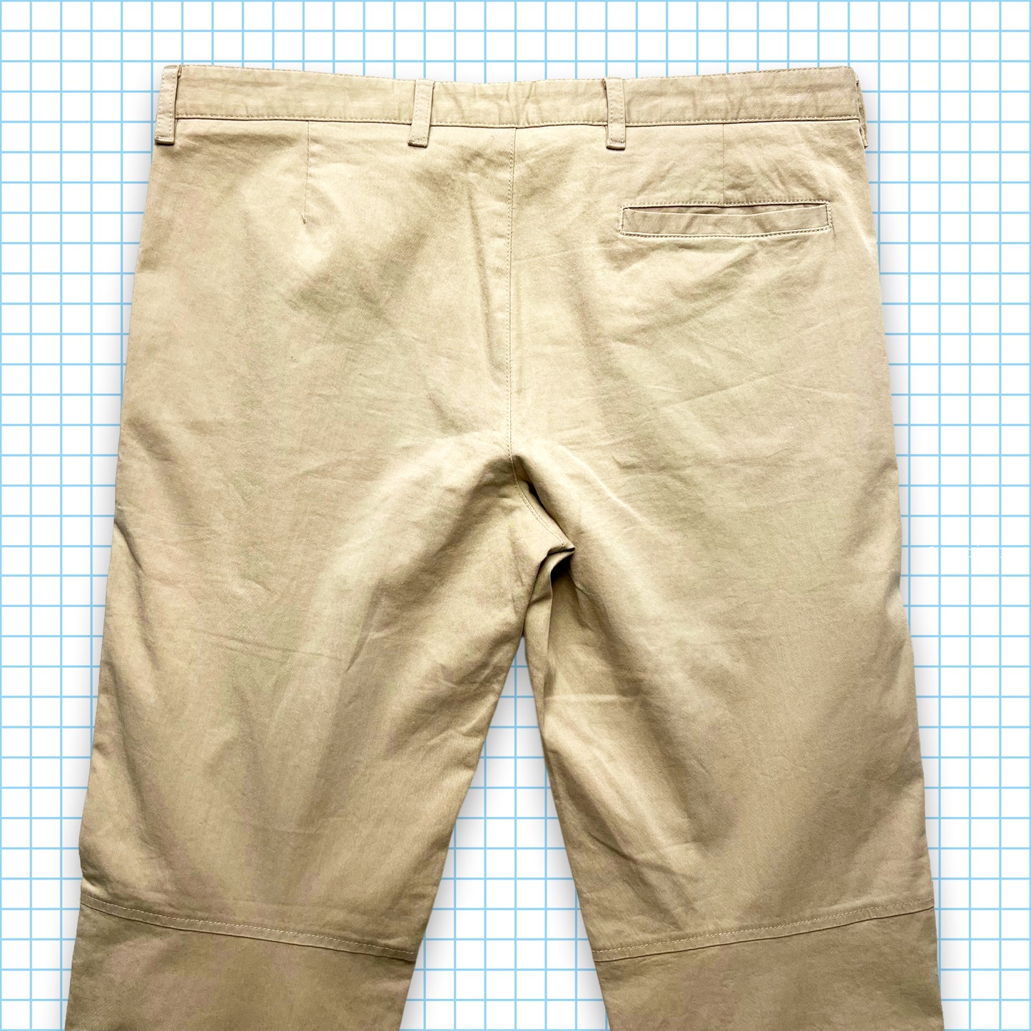 Prada Sport Beige Cotton Pant - 32-34" Waist