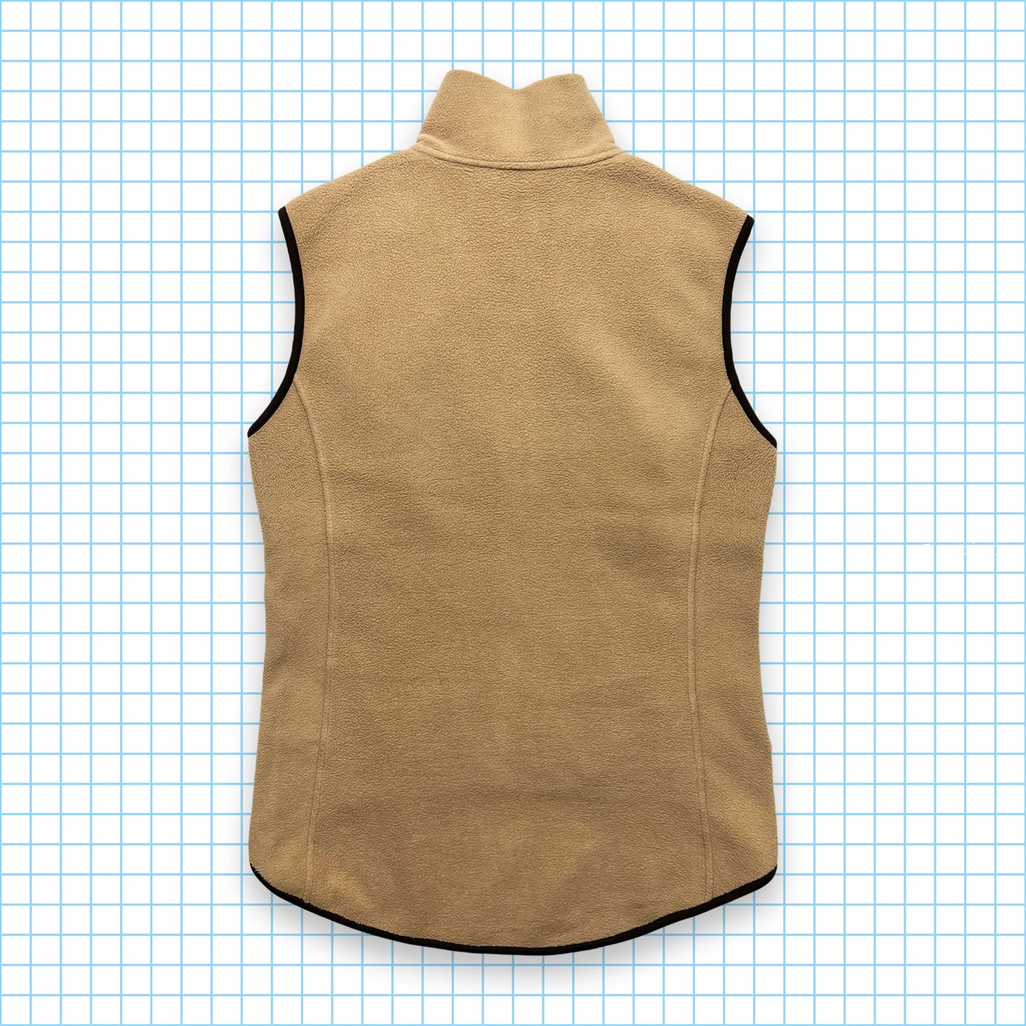 Prada Sport Camel Fleece Gilet - Extra Small