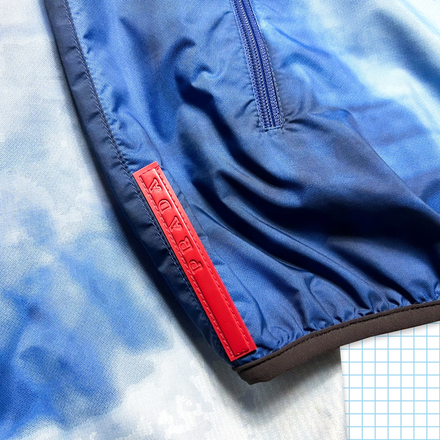 Prada Sport 2in1 Royal Blue Cloud Jacket SS00' - Medium / Large