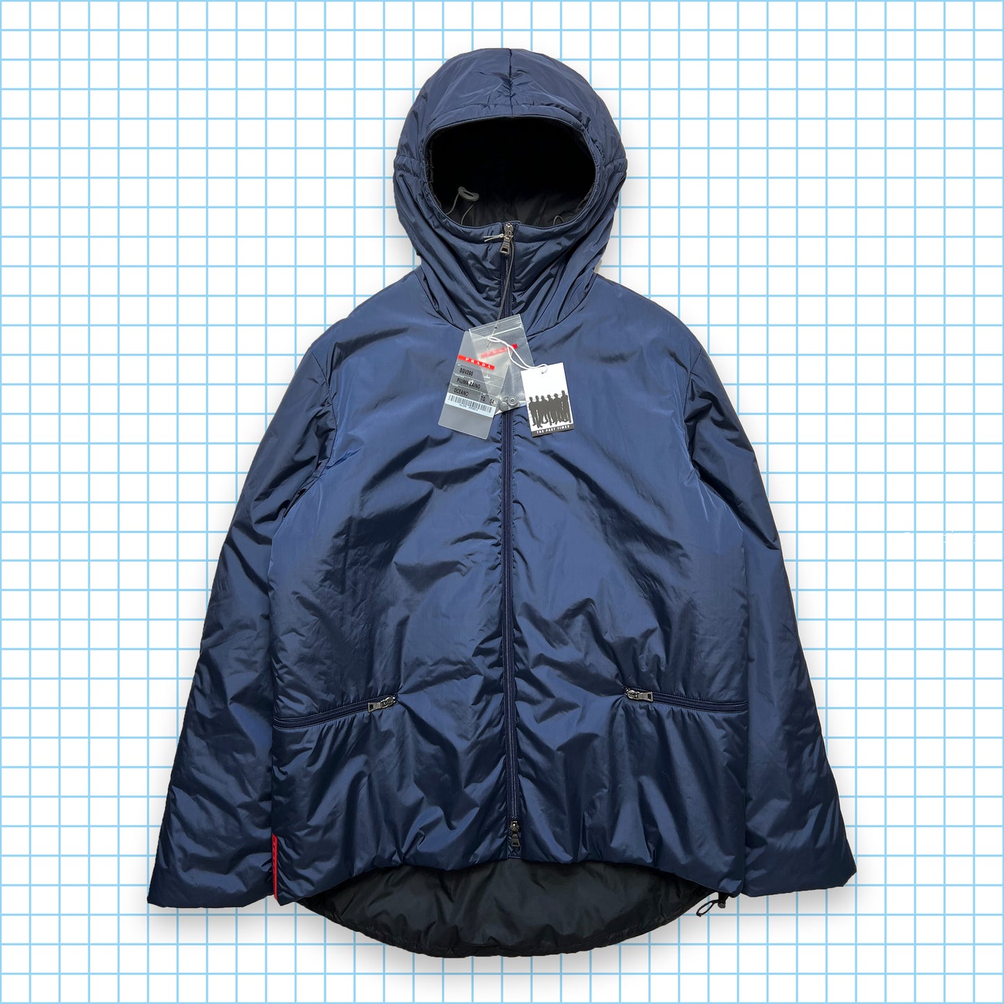Prada Sport 2in1 Technical Padded Nylon Jacket/Tri-Harness Bag