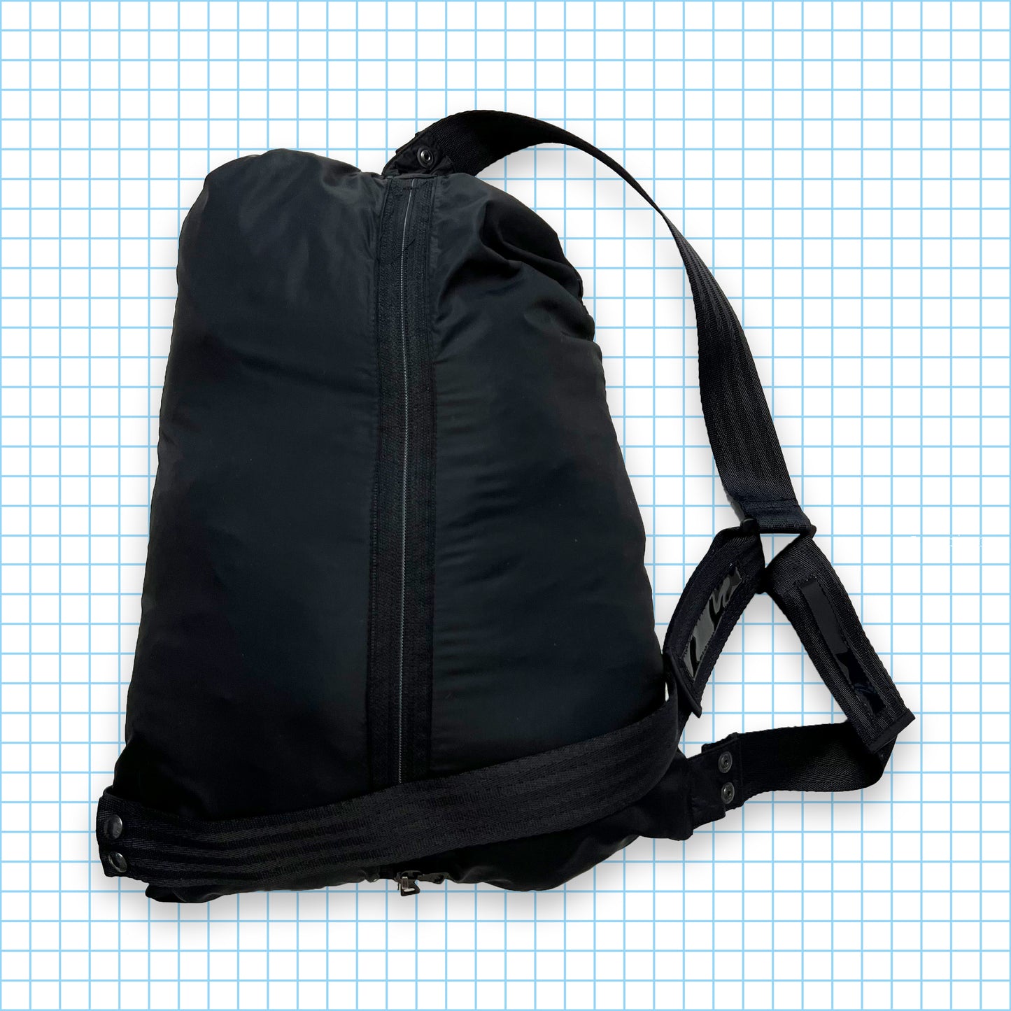 Prada Sport 2in1 Technical Padded Nylon Jacket/Tri-Harness Bag