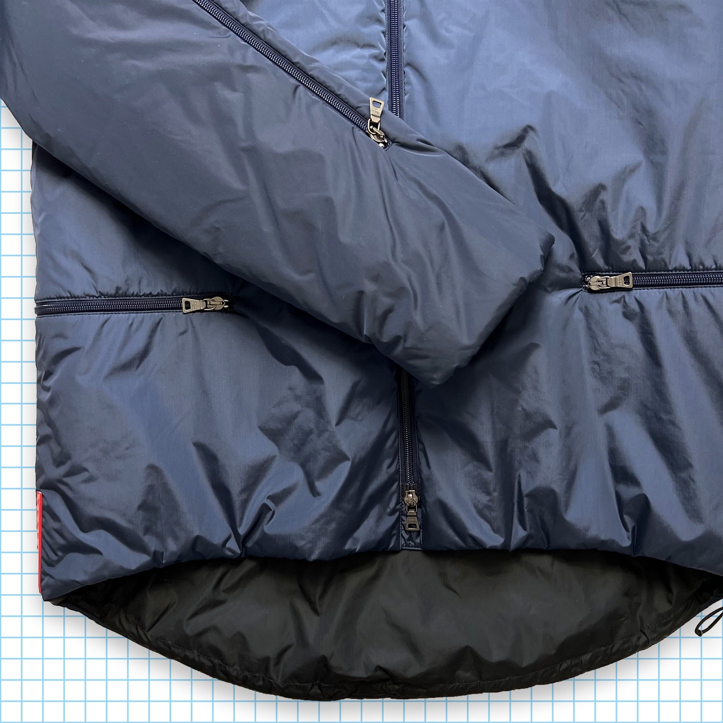 Prada Sport 2in1 Technical Padded Nylon Jacket/Tri-Harness Bag