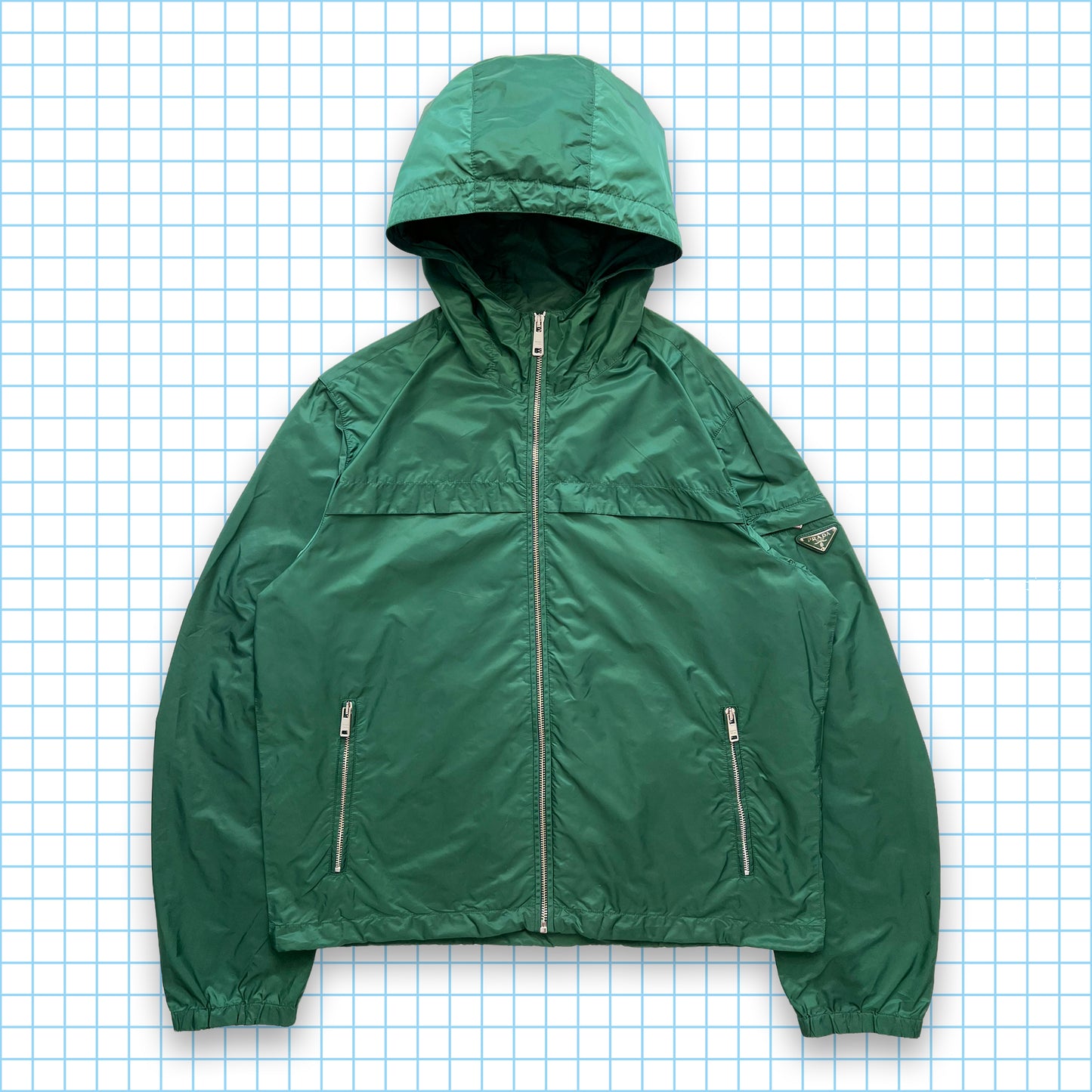 Prada Milano Turquoise Green Jacket - Large / Extra Large