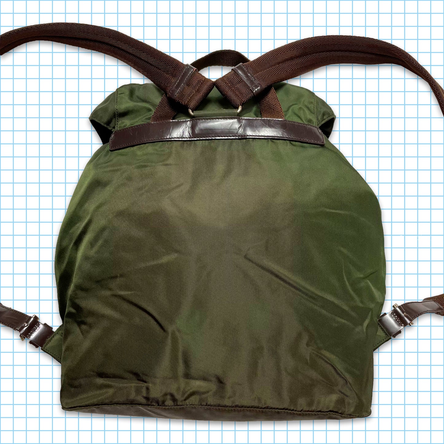 Vintage Prada Milano Black Side Bag