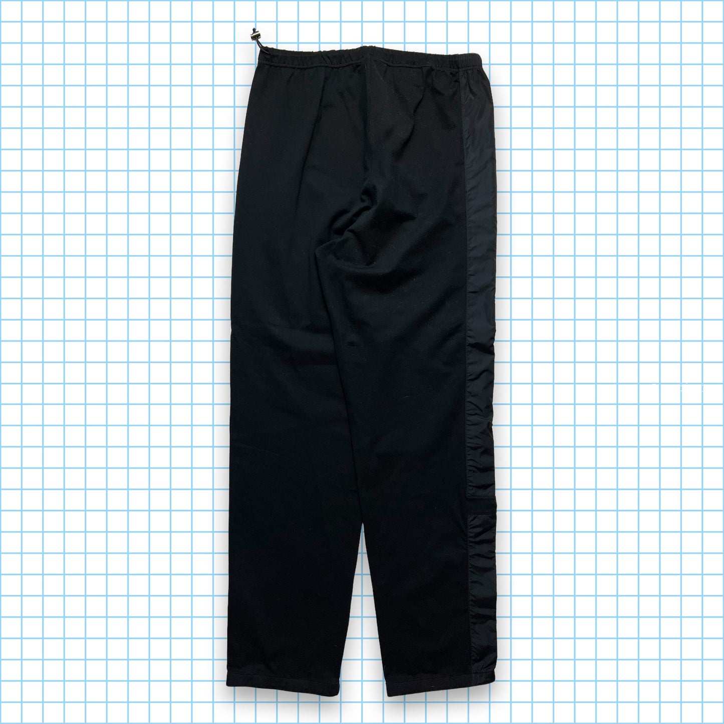 Prada Sport Jet Black Jogging Bottoms - 28-32" Waist