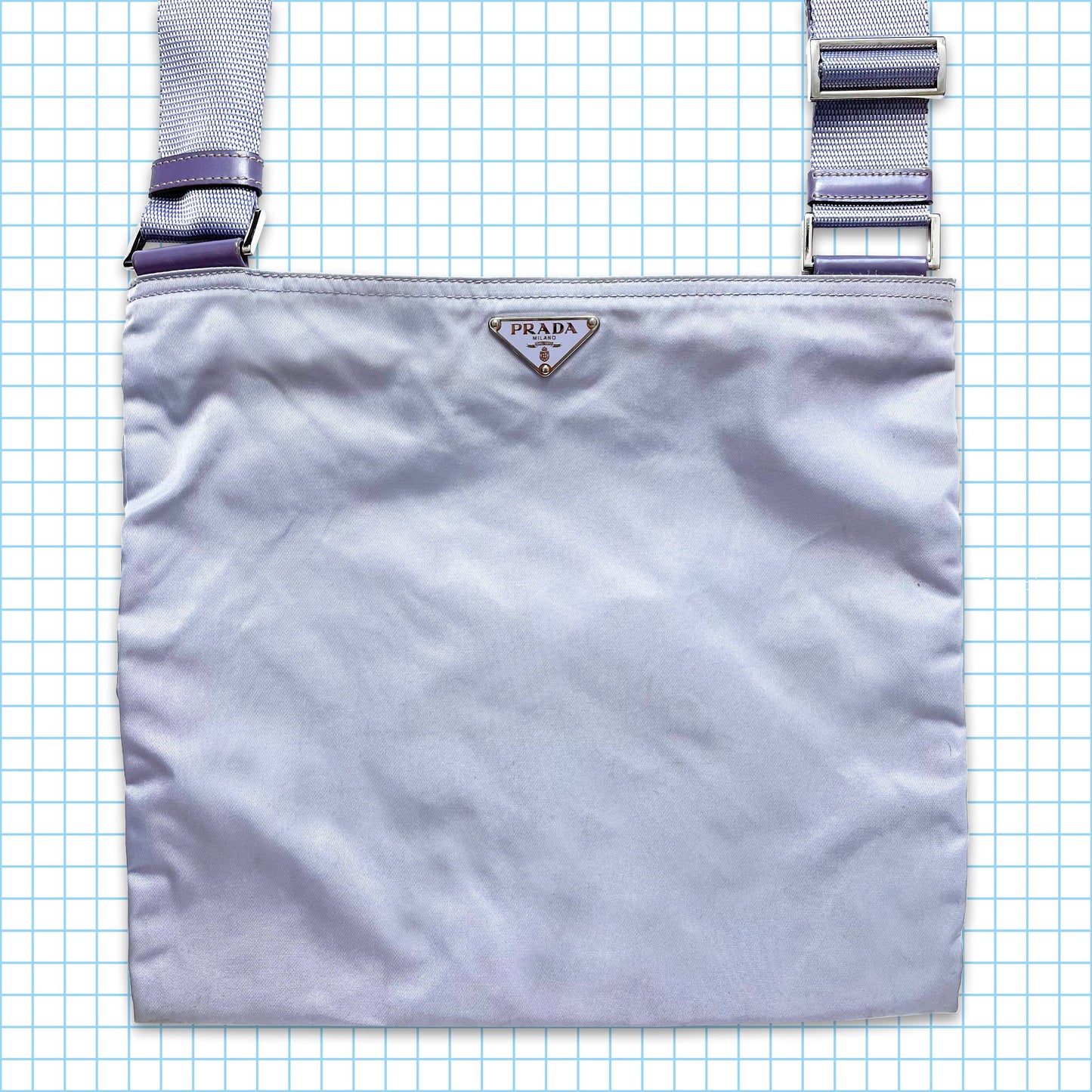 Vintage Prada Milano Lilac Side Bag