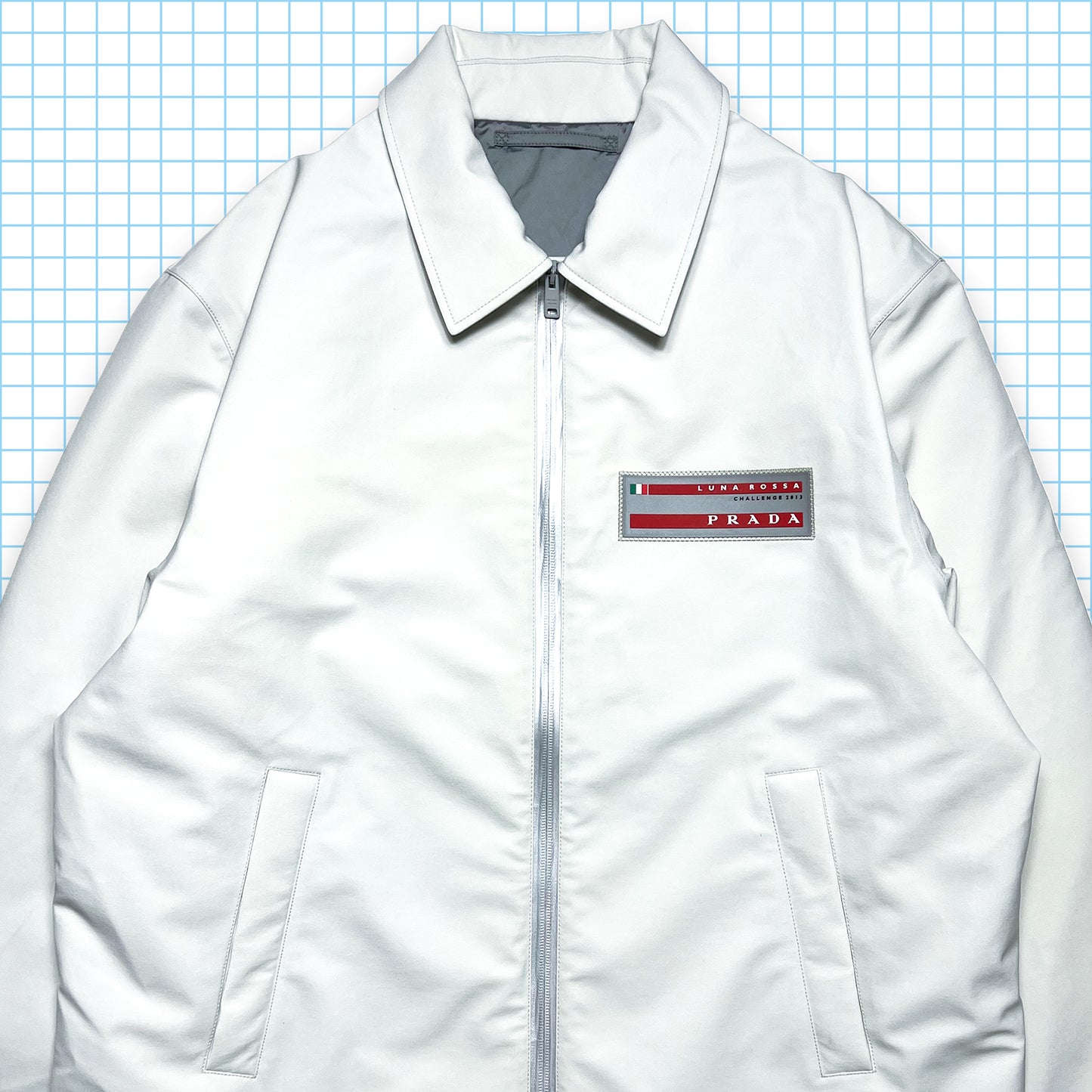 Prada Luna Rossa Challenge 2013 Taped Seam Harrington Jacket - Extra Large / Extra Extra Large