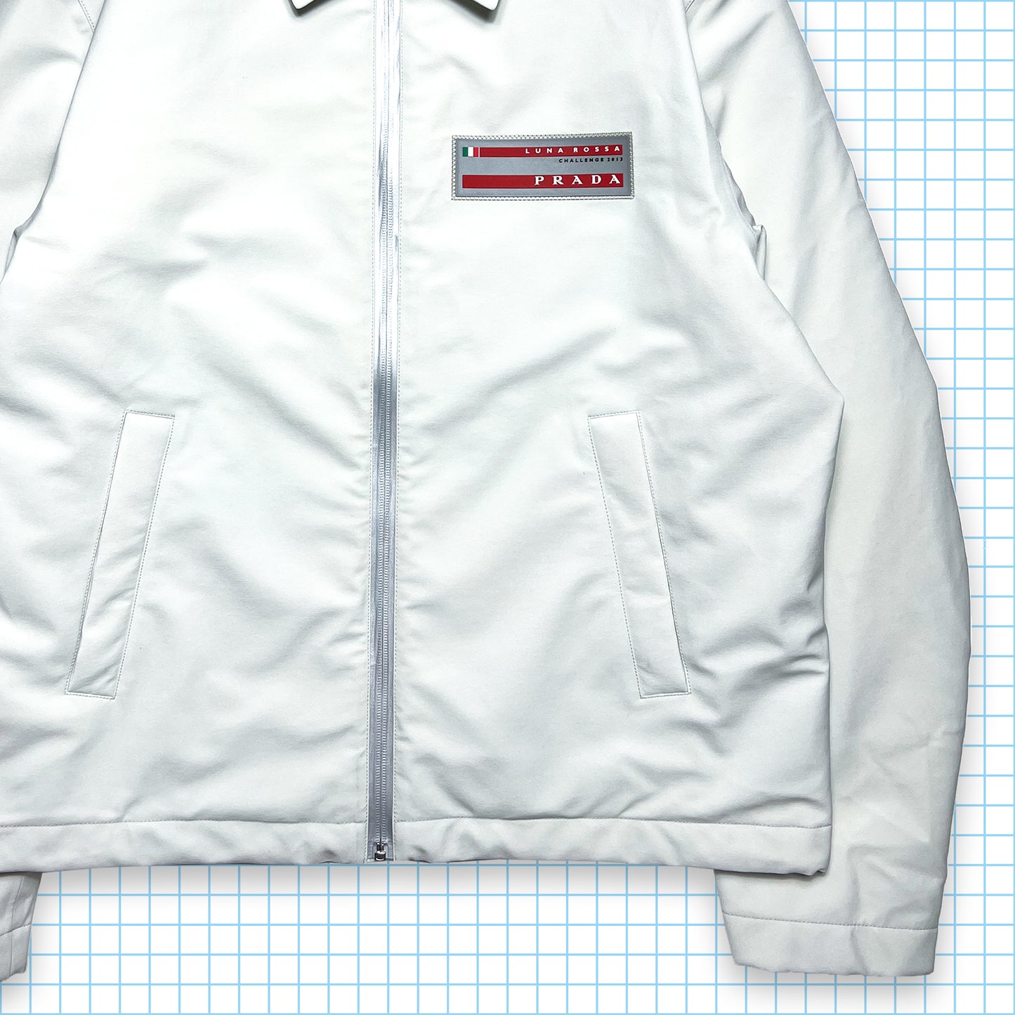 Prada Luna Rossa Challenge 2013 Taped Seam Harrington Jacket - Extra Large / Extra Extra Large