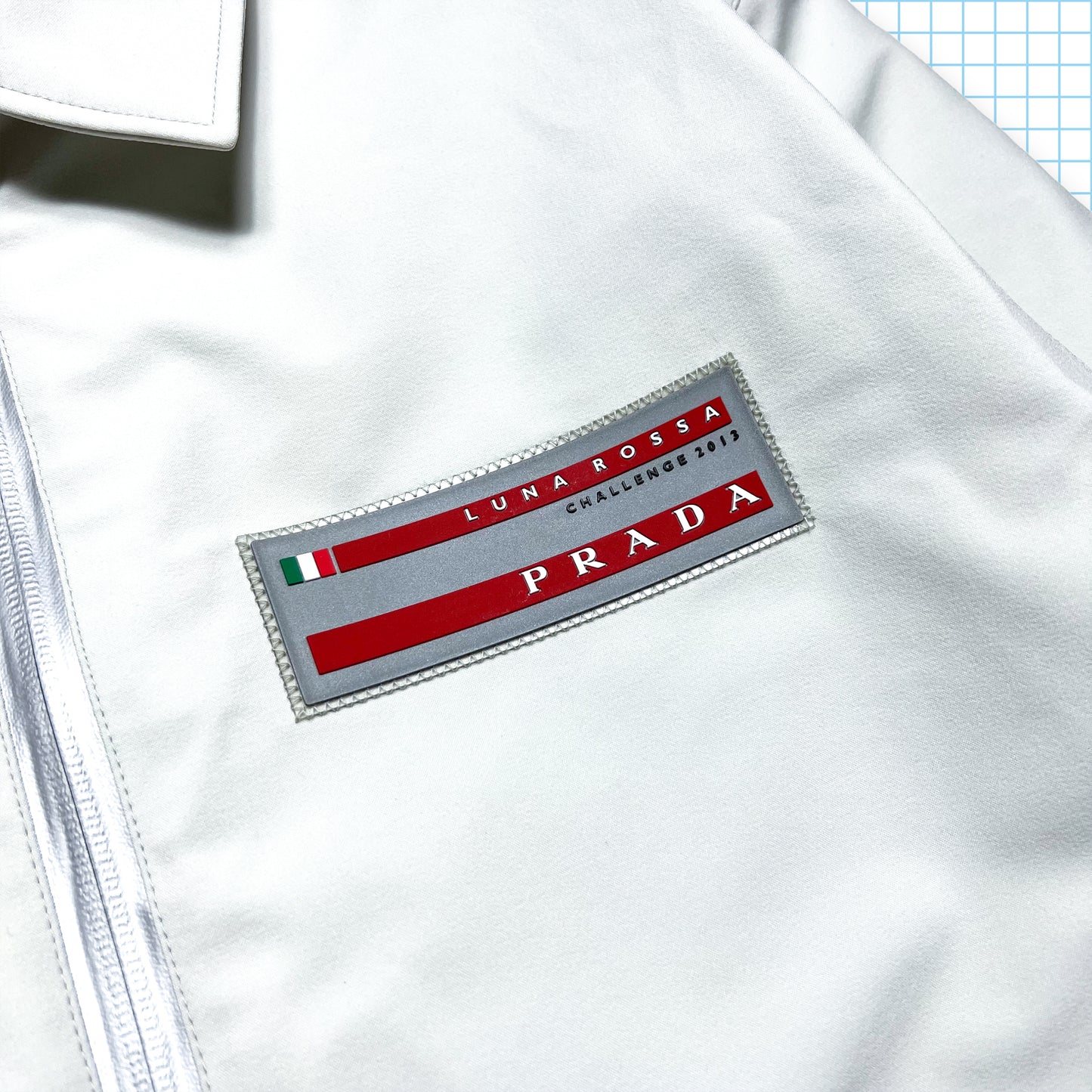 Prada Luna Rossa Challenge 2013 Taped Seam Harrington Jacket - Extra Large / Extra Extra Large