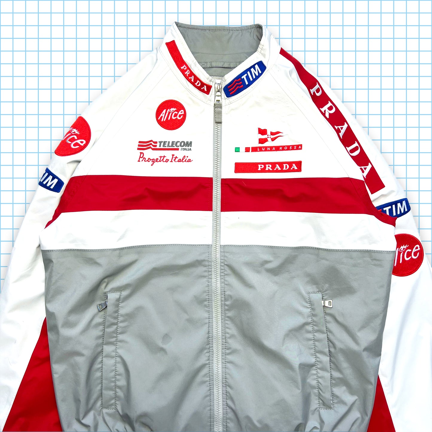 Prada Luna Rossa Challenge 2003 Racing Jacket - Medium / Large