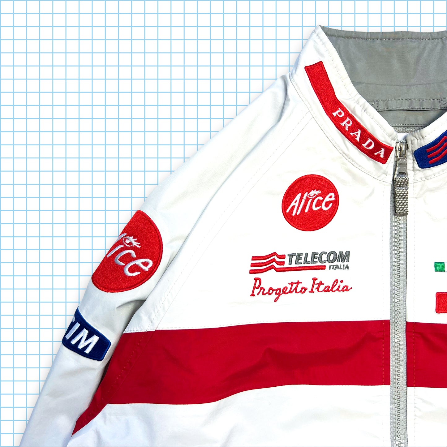 Prada Luna Rossa Challenge 2003 Racing Jacket - Medium / Large