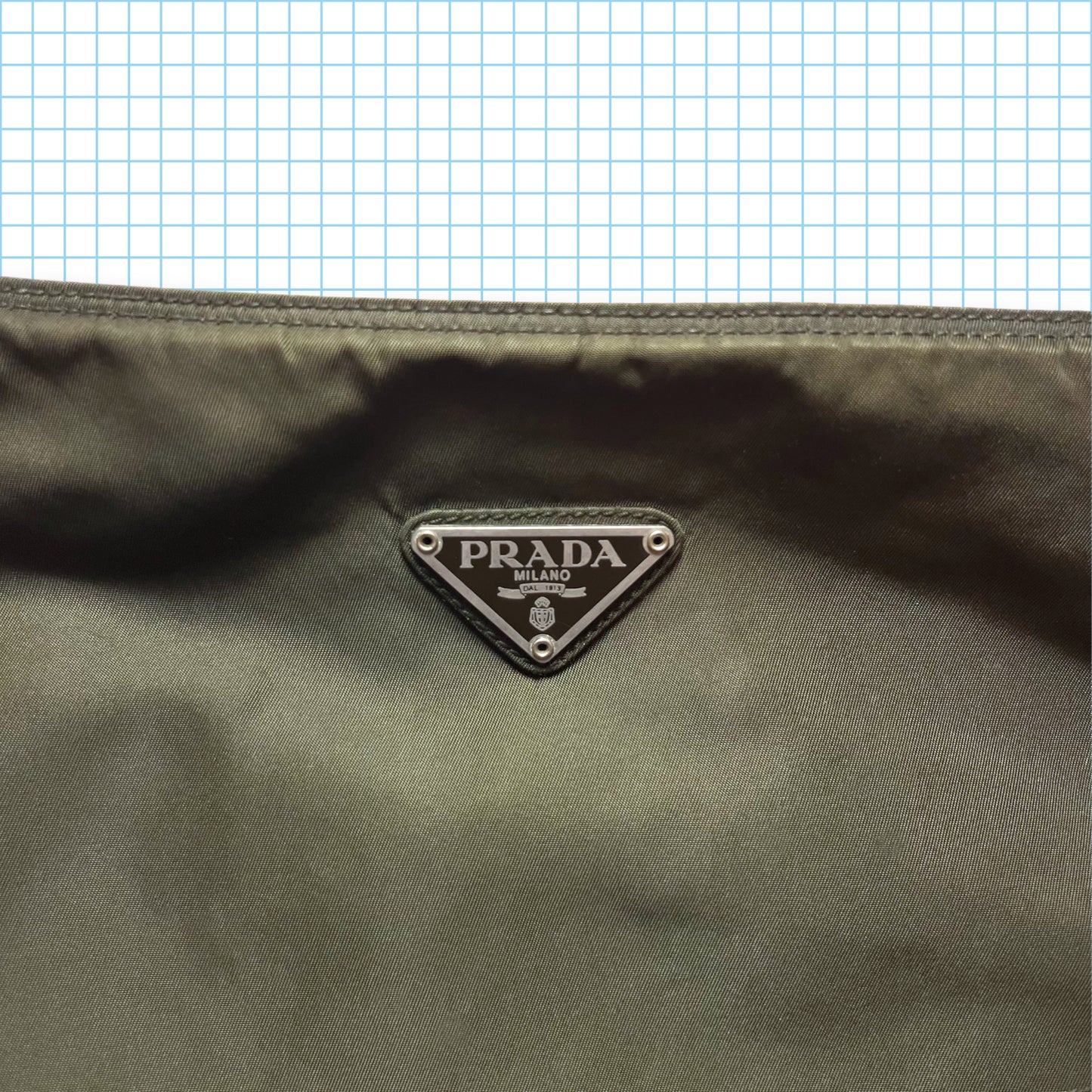 Prada Milano Deep Green Side Bag