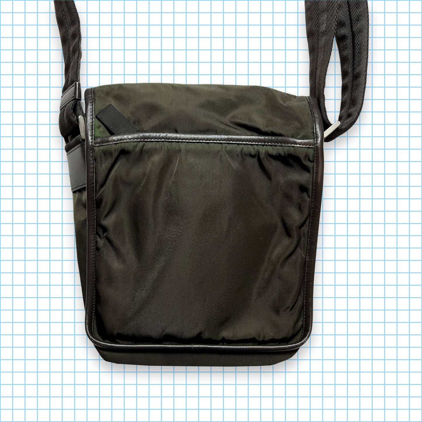 Prada Milano Deep Green Side Bag