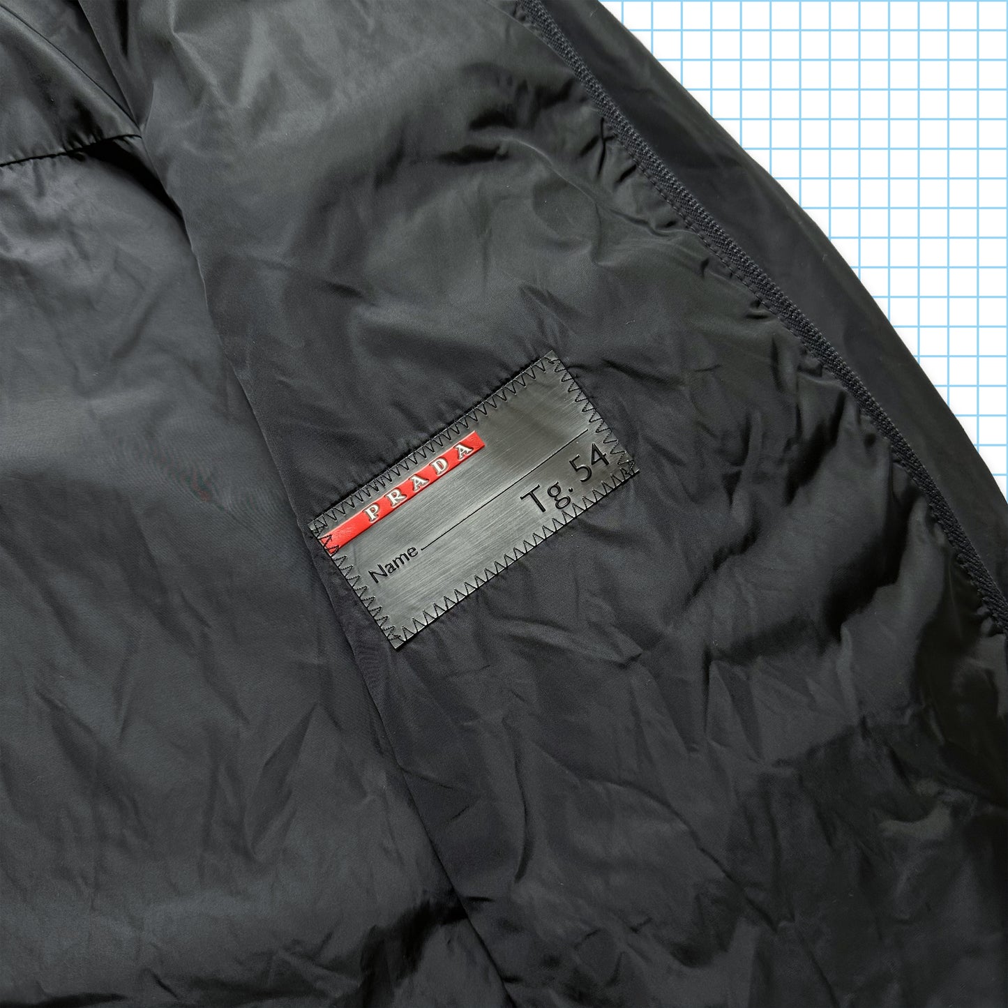 Veste multi-poches Prada Sport Jet Black - Extra Large